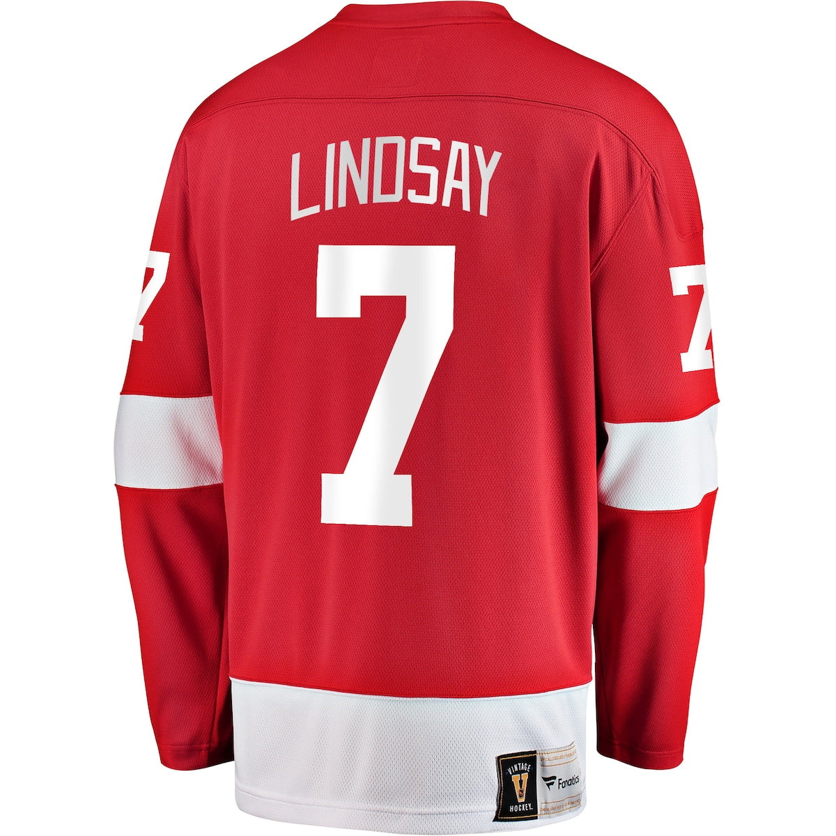 Men's Ted Lindsay Fanatics Red Wings Premier Breakaway Retired Jersey - Red