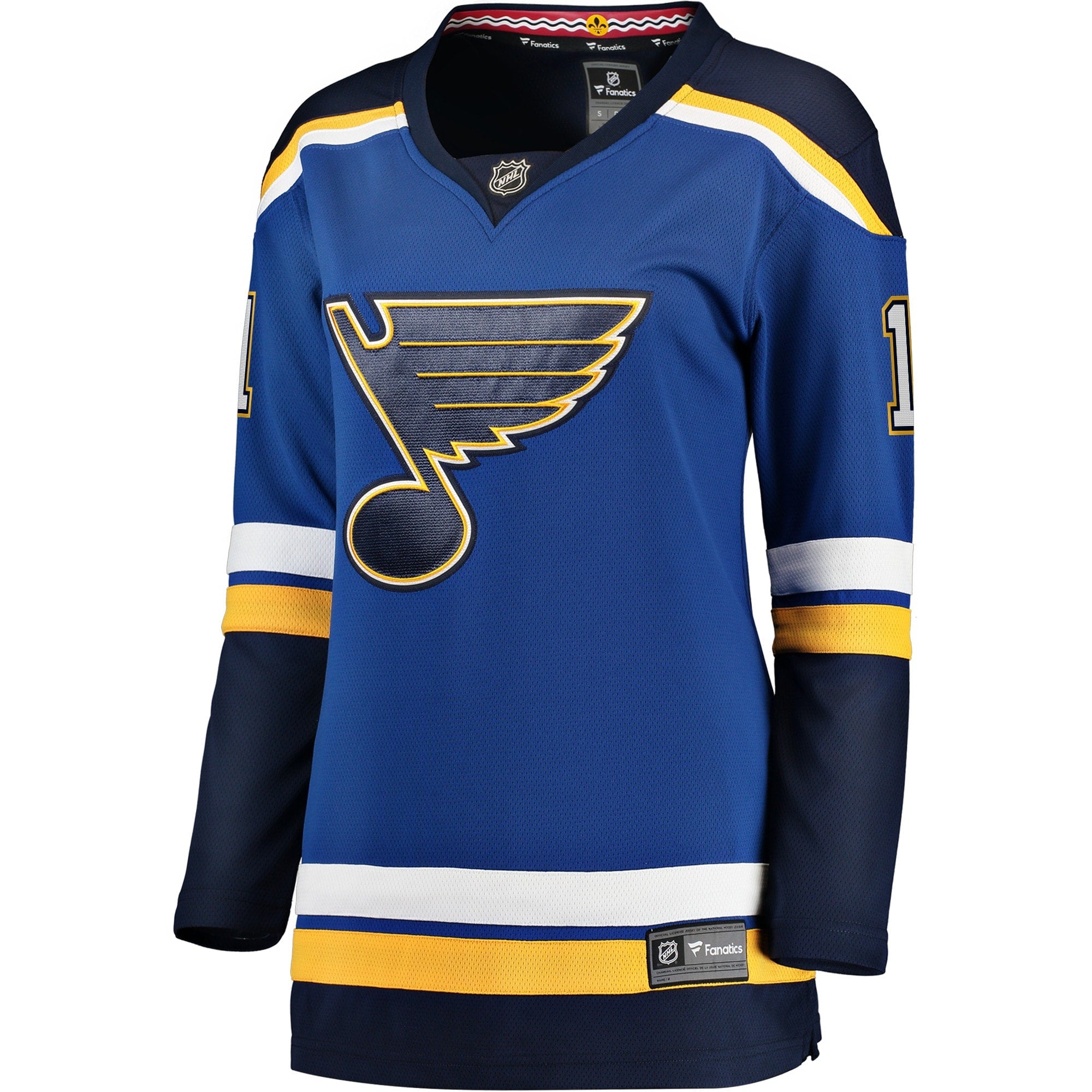 Women's Fanatics Branded Thomas Greiss Blue St. Louis Blues Home Breakaway Player Jersey