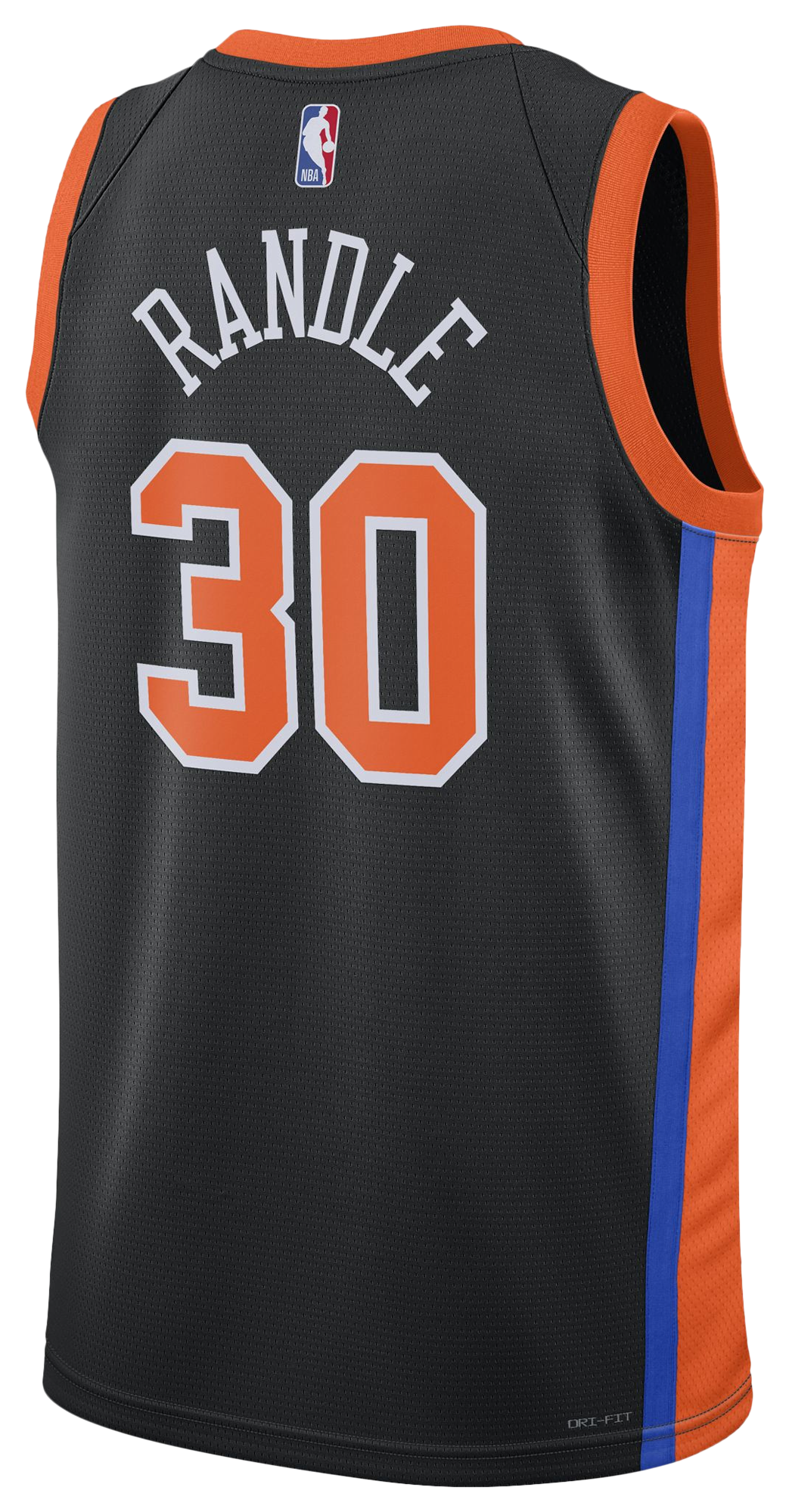 Men's Randle Julius Nike Knicks Swingman Jersey - Black