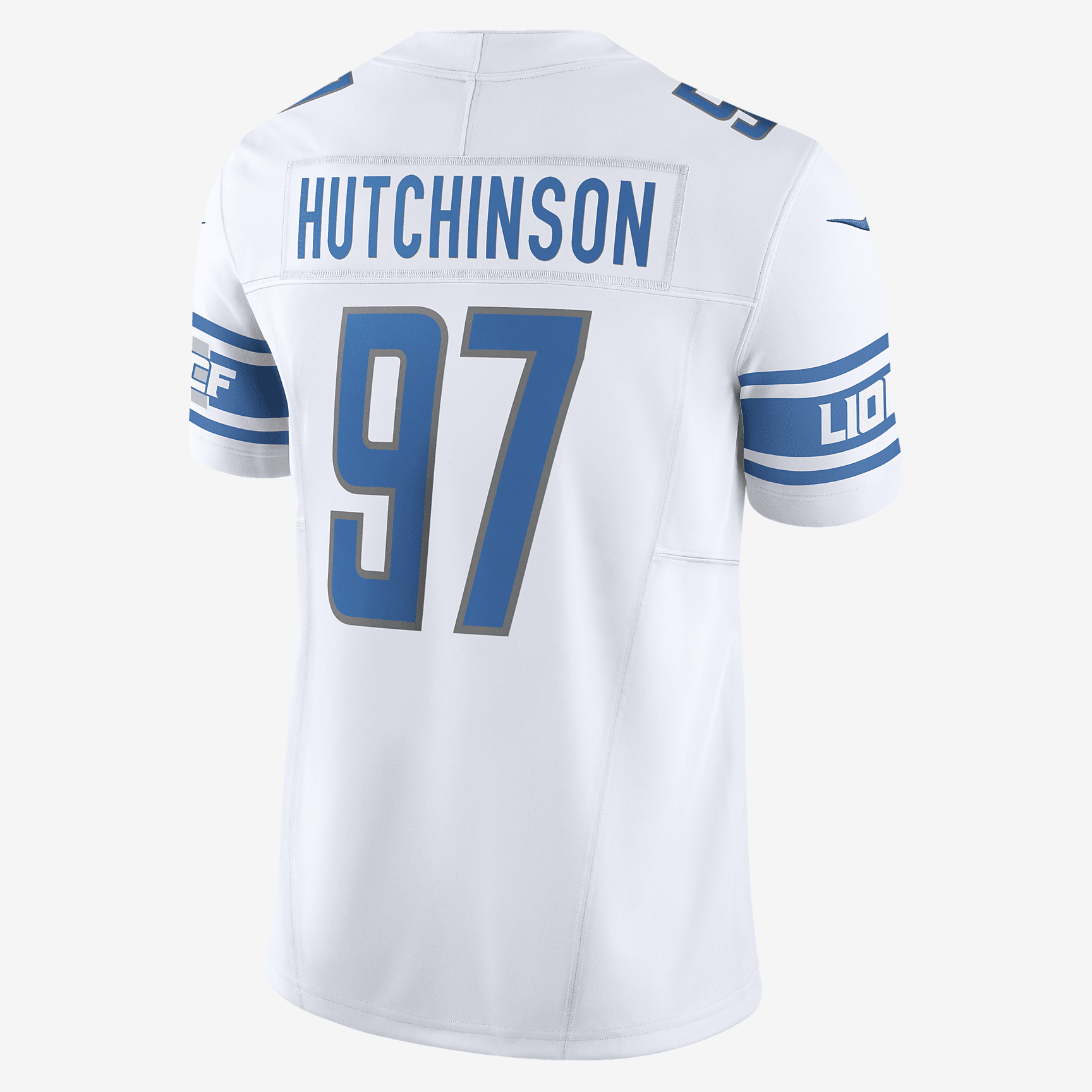 Aidan Hutchinson Detroit Lions Men's Nike Dri-FIT NFL Limited Football Jersey - White