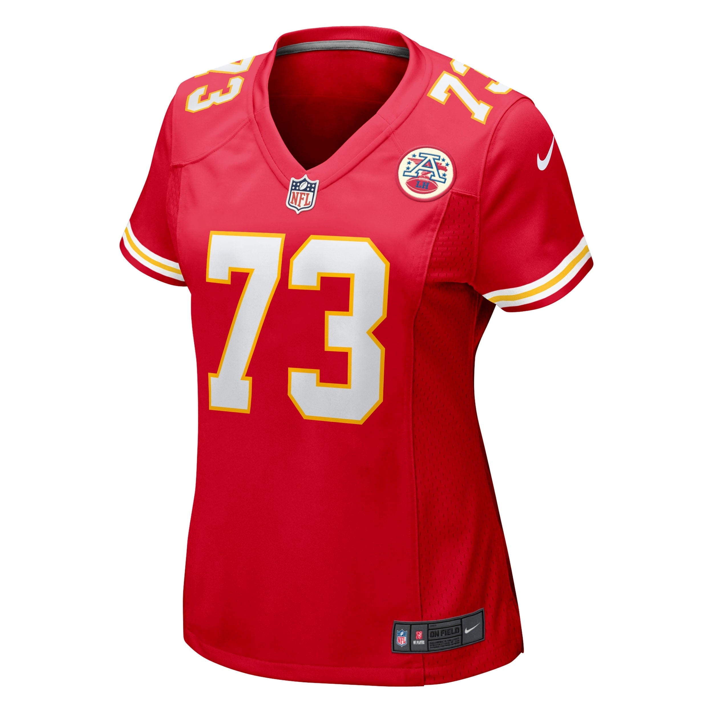 Women's Nike Nick Allegretti Red Kansas City Chiefs Game Jersey