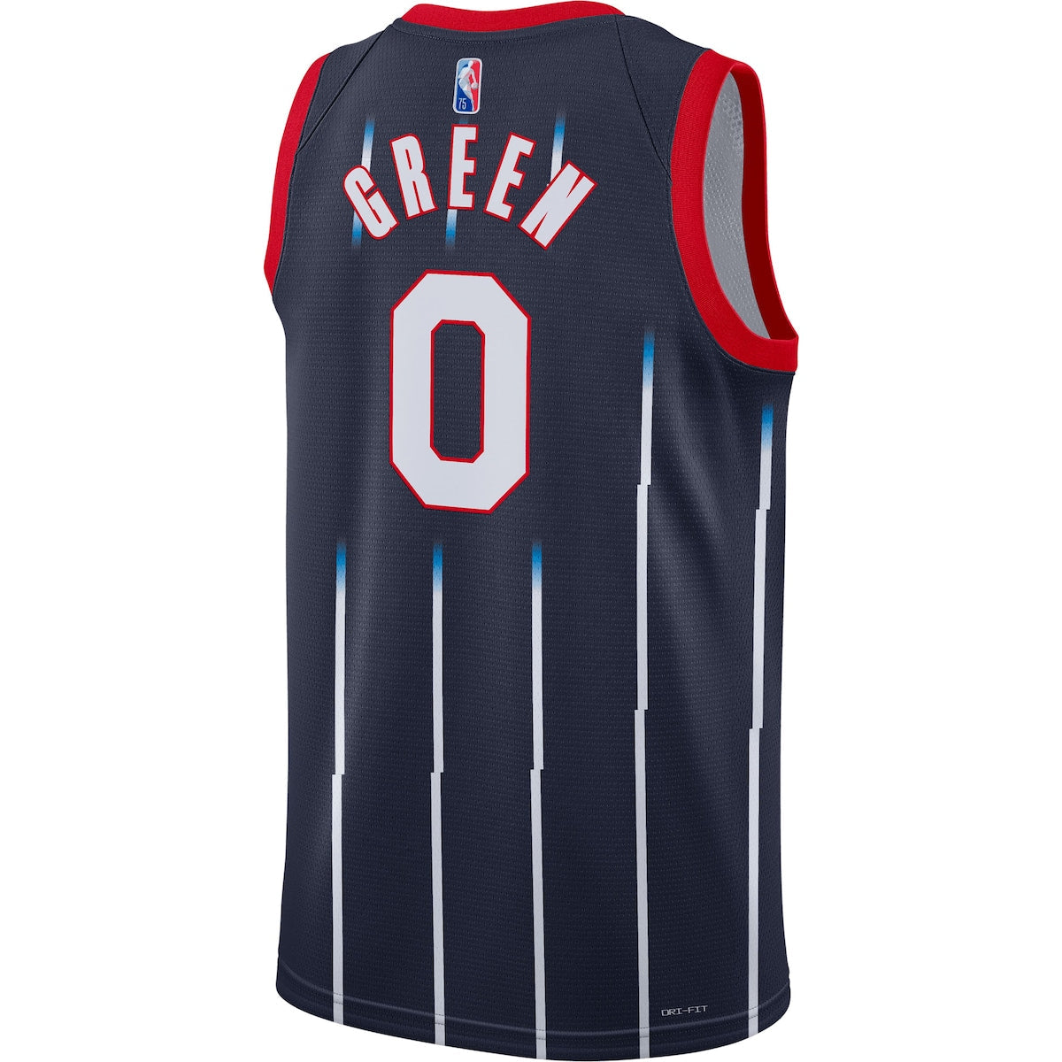 Men's Jalen Green Nike Rockets 2021/22 Swingman Jersey City Edition - Navy