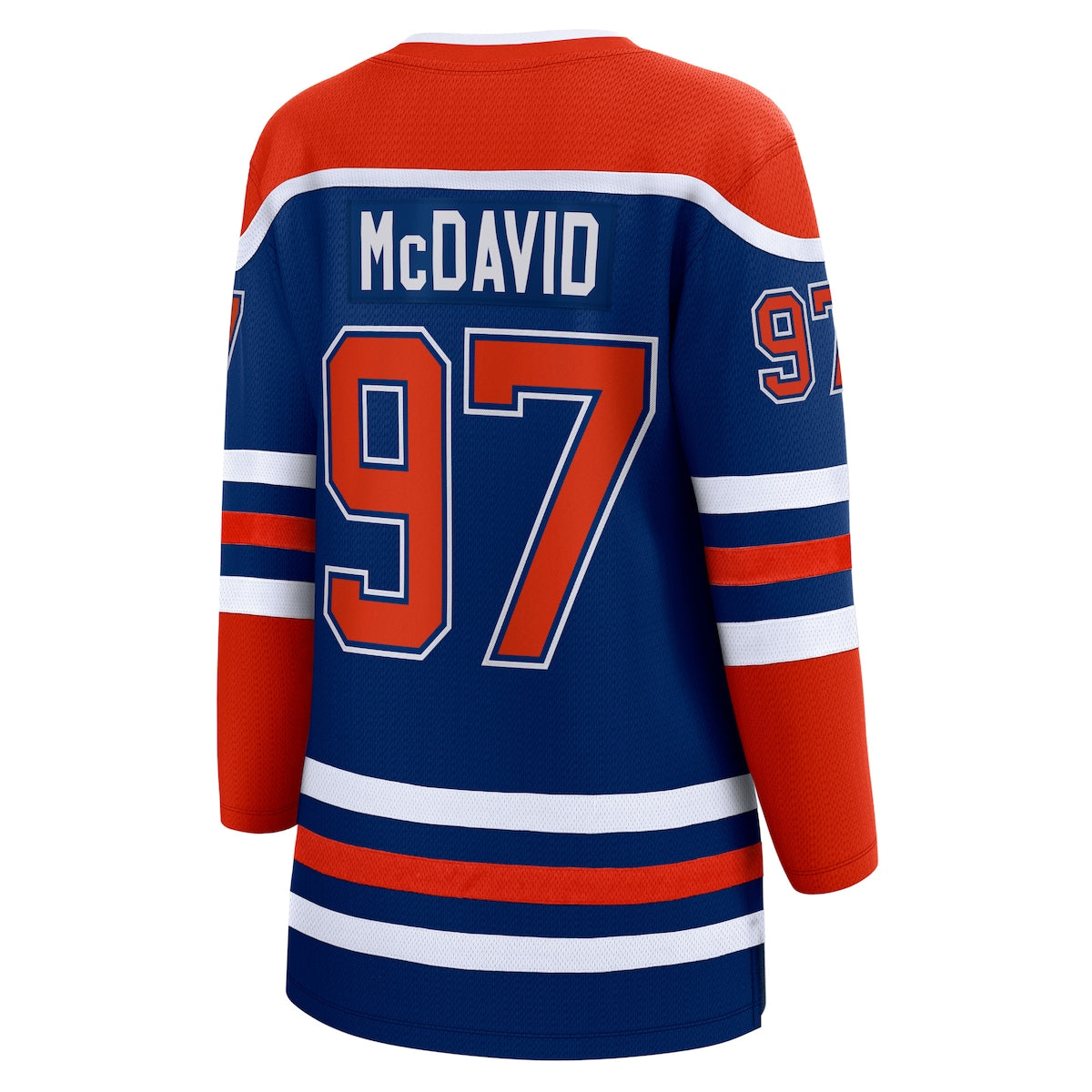 Women's Connor McDavid Fanatics Oilers Home Premier Breakaway Jersey - Blue