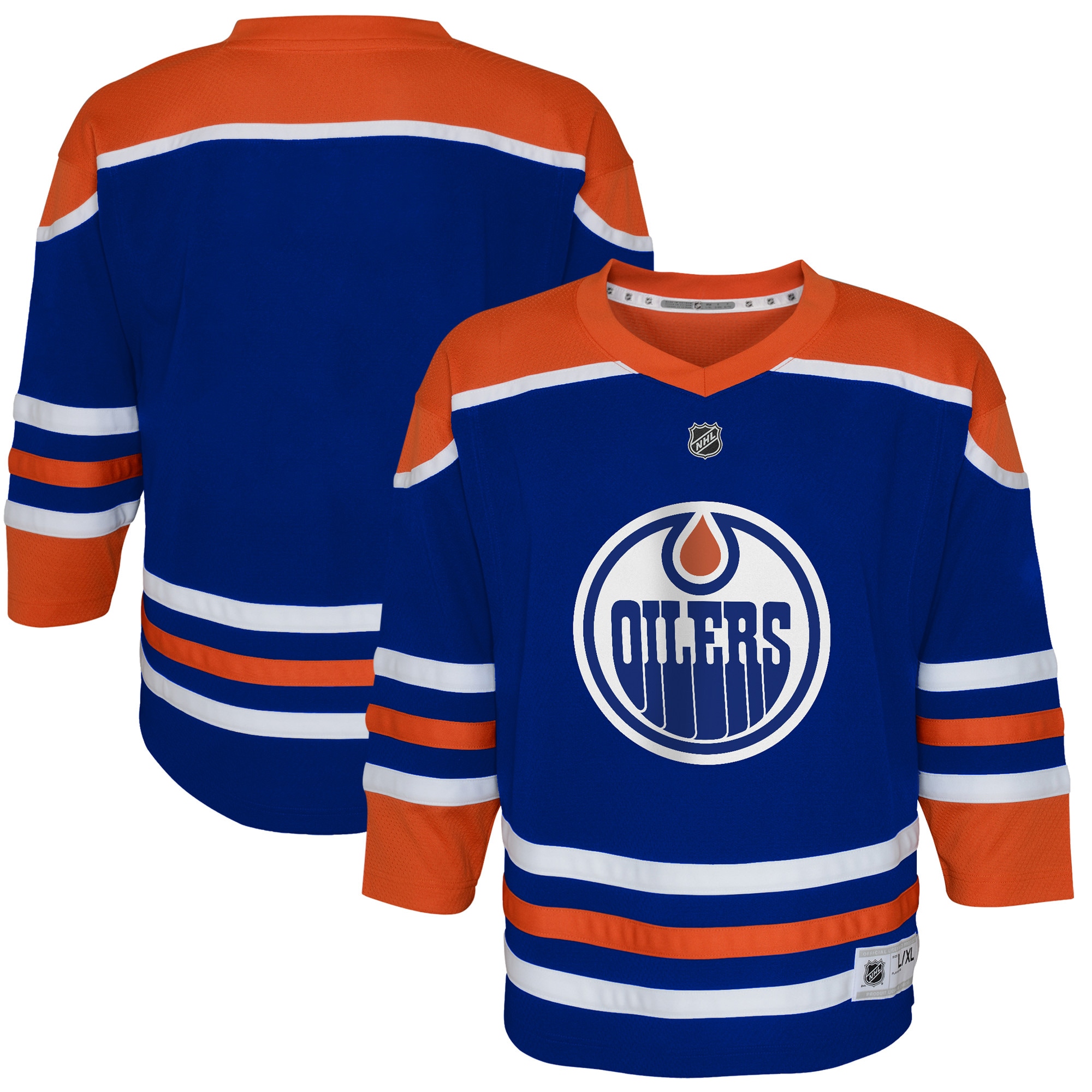 Edmonton Oilers Outerstuff Preschool Home Replica Jersey - Royal