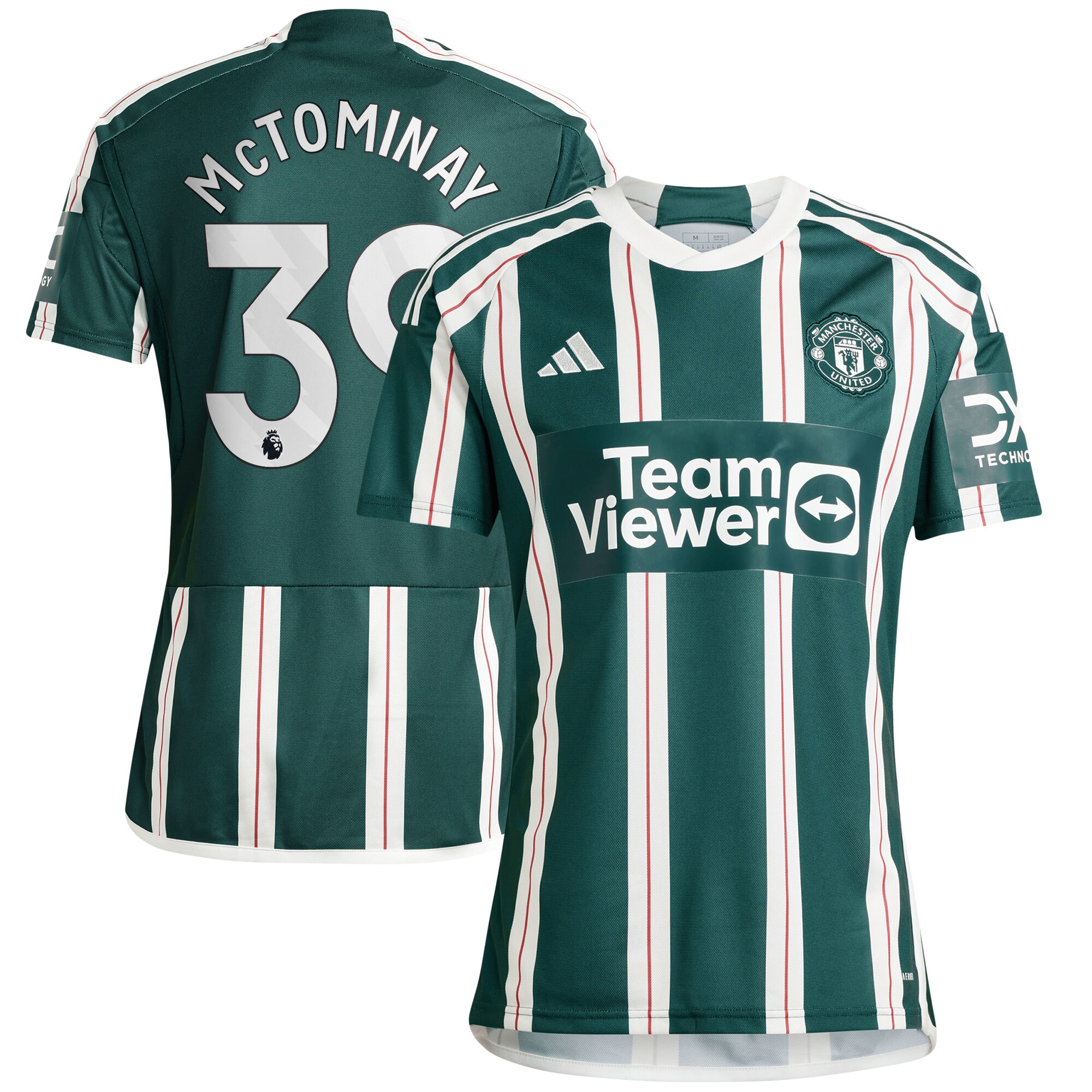 Scott McTominay Manchester United adidas 2023/24 Away Replica Player Jersey - Green