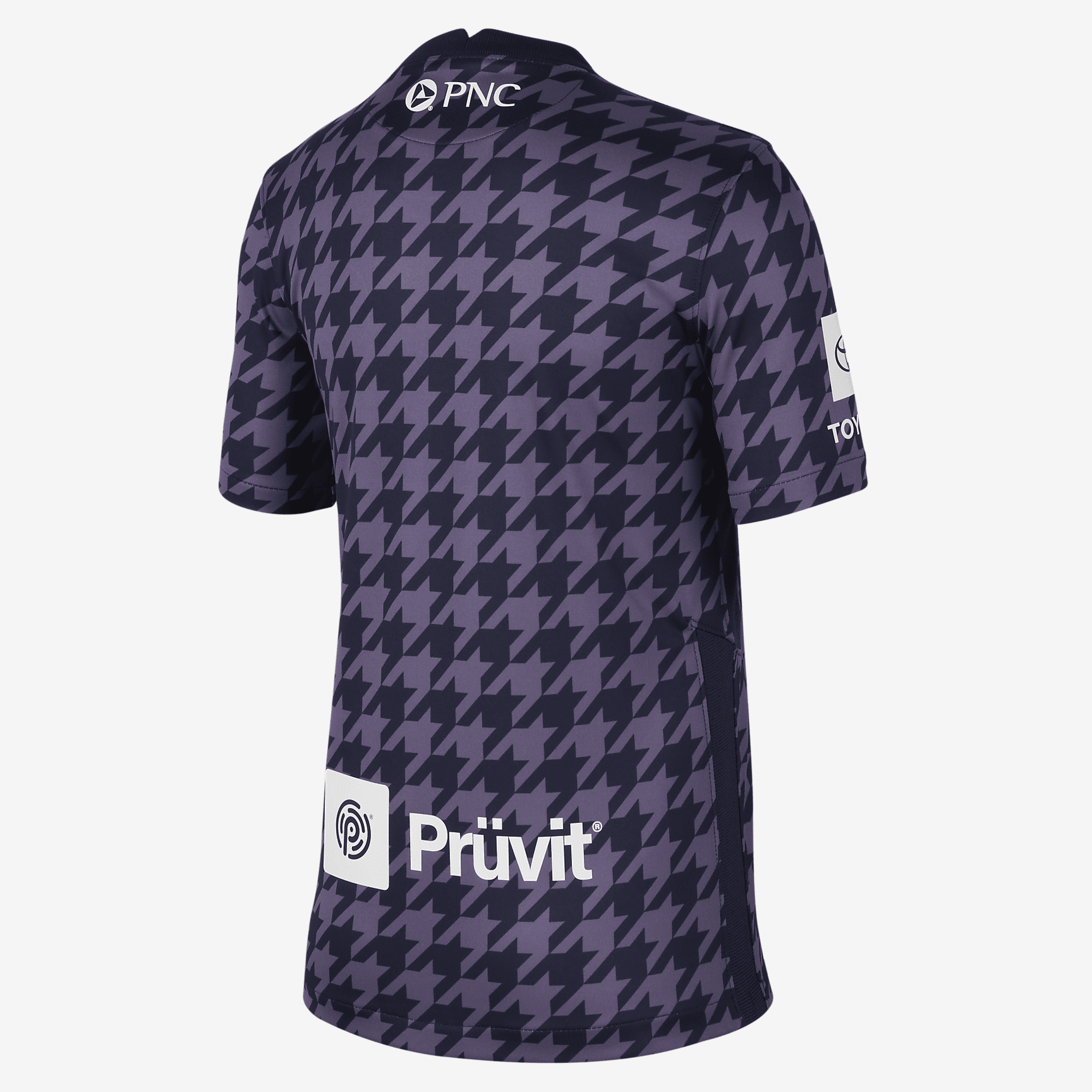 Racing Louisville FC 2023 Stadium Home Big Kids' Nike Dri-FIT Soccer Jersey - Canyon Purple/Blackened Blue/Lavender Mist
