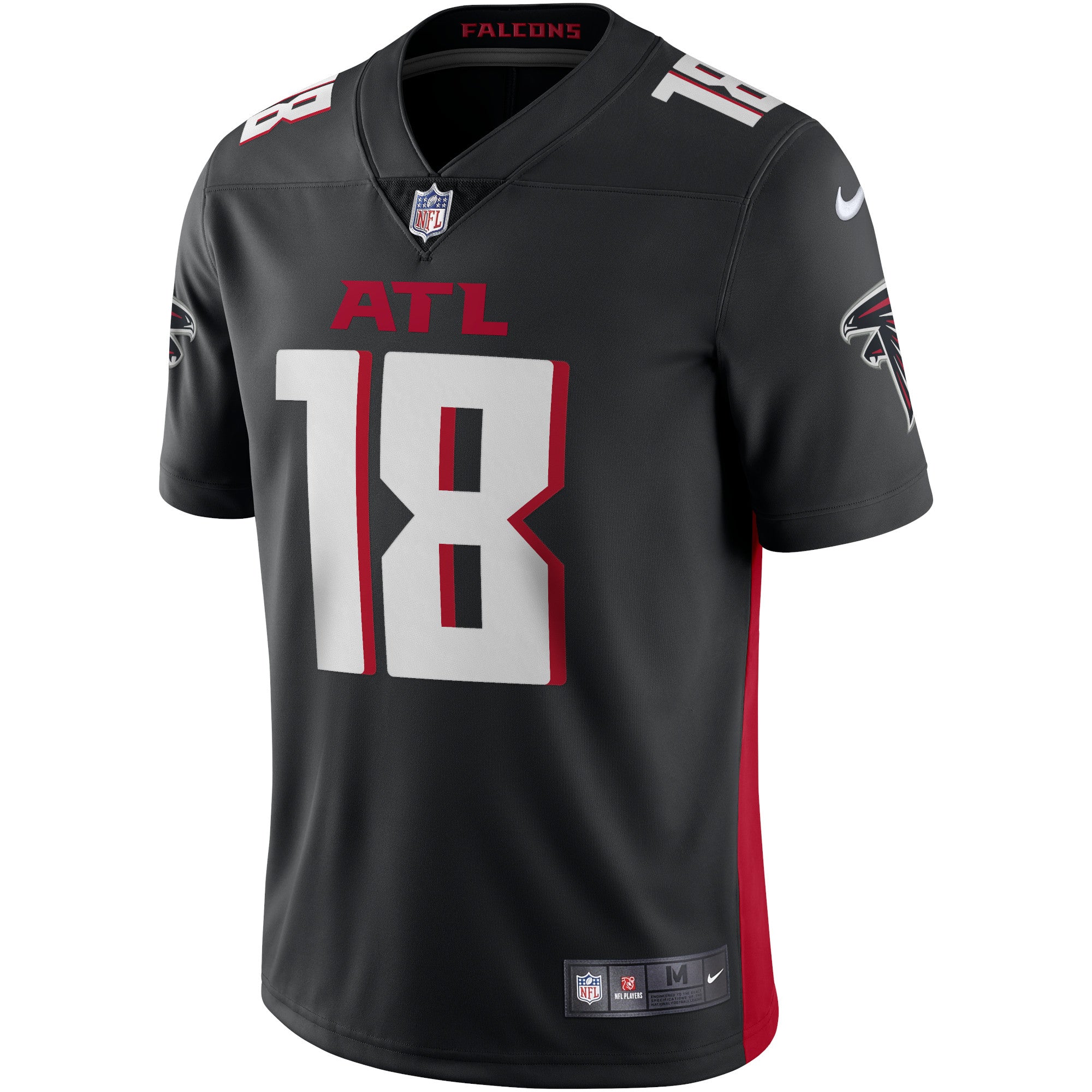 Men's Nike Calvin Ridley Black Atlanta Falcons Vapor Limited Jersey