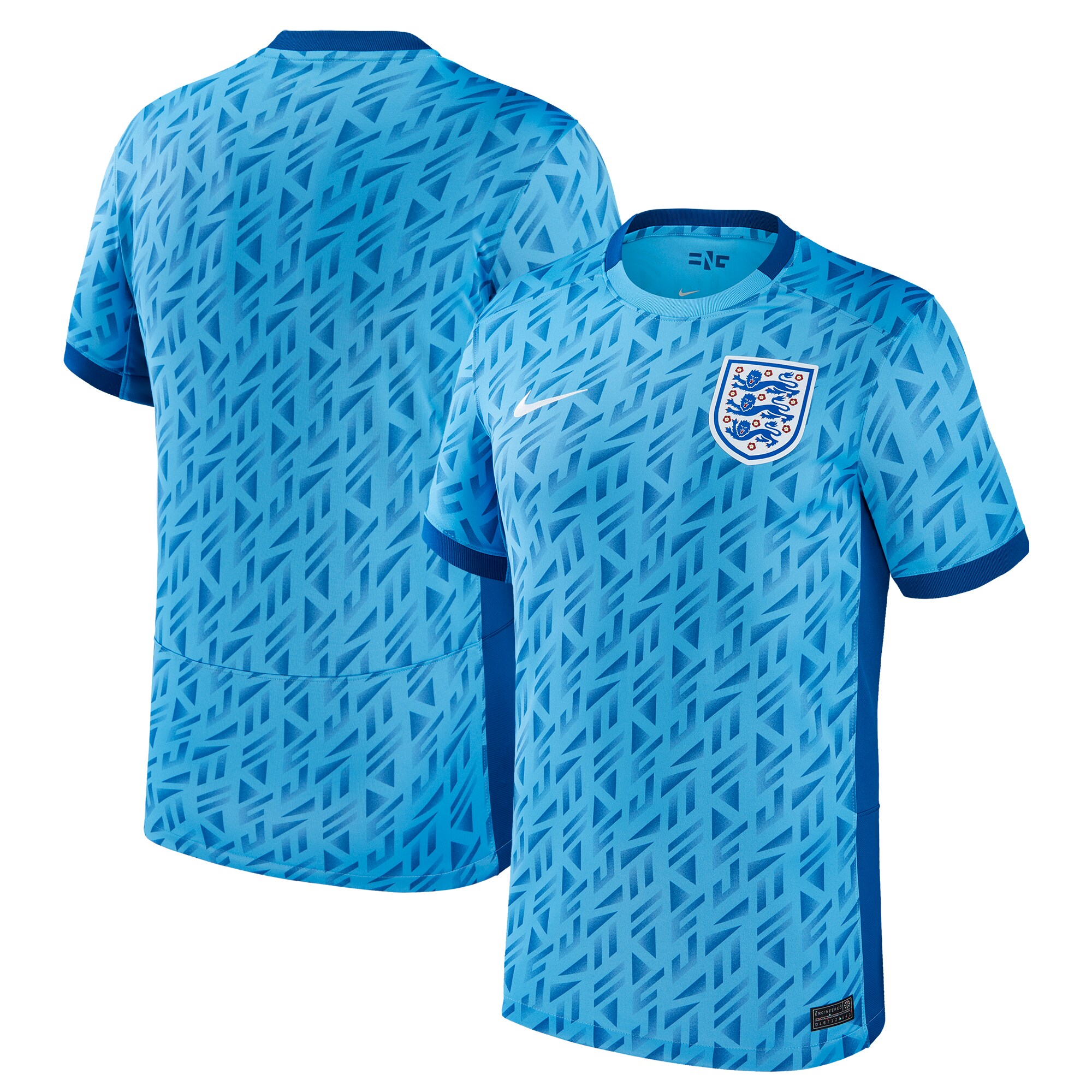 England Women's National Team Nike 2023 Away Stadium Replica Jersey - Green