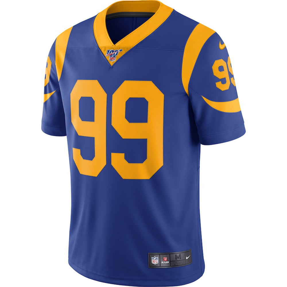 Men's Los Angeles Rams Aaron Donald Game Vapor Jersey Blue