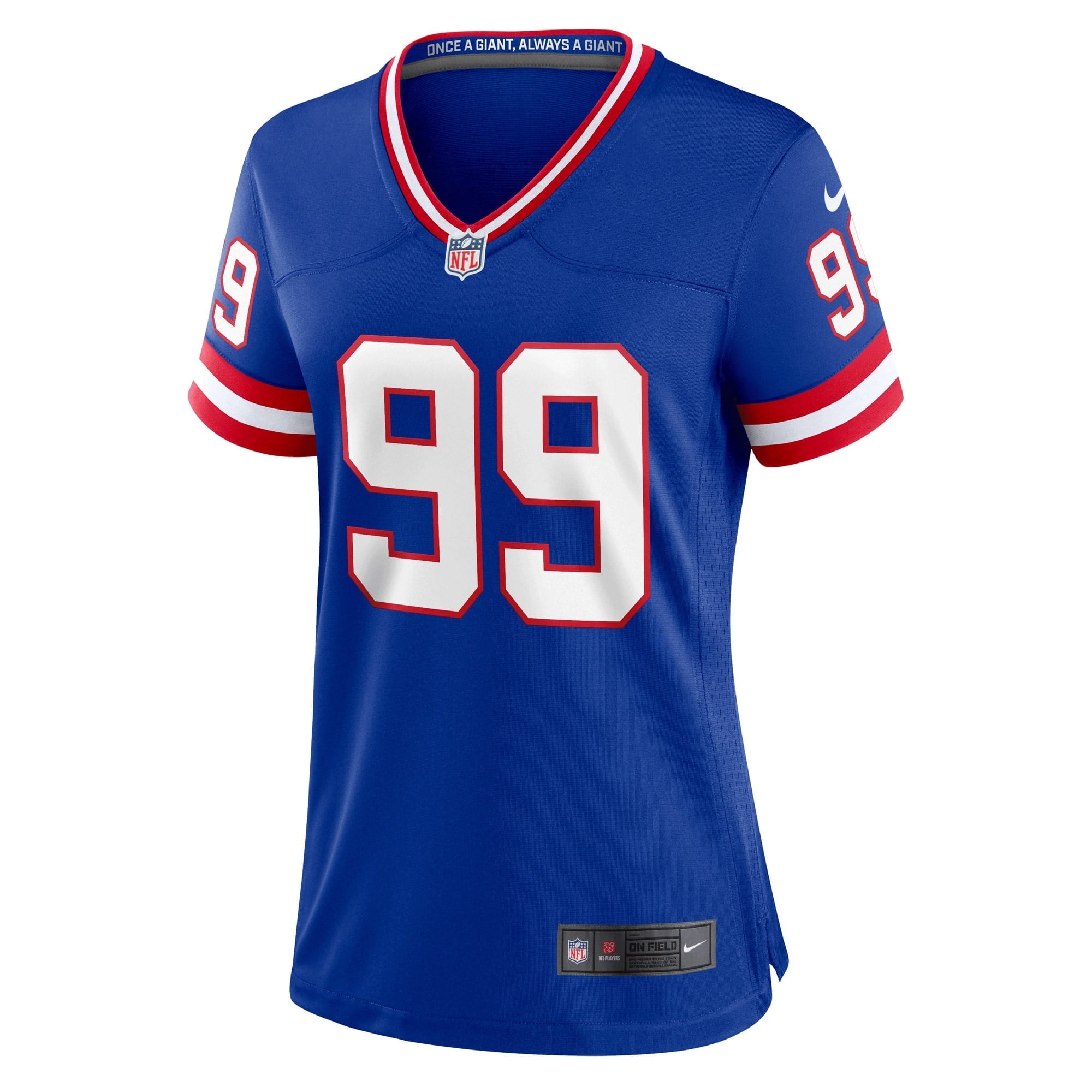 Women's Nike Leonard Williams Royal New York Giants Classic Player Game Jersey