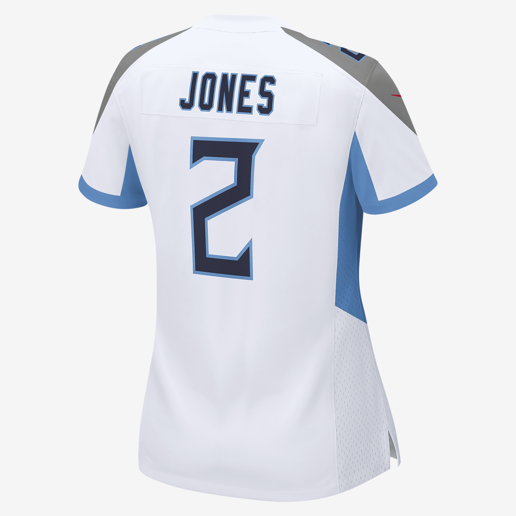 NFL Tennessee Titans (Julio Jones) Women's Game Football Jersey - White