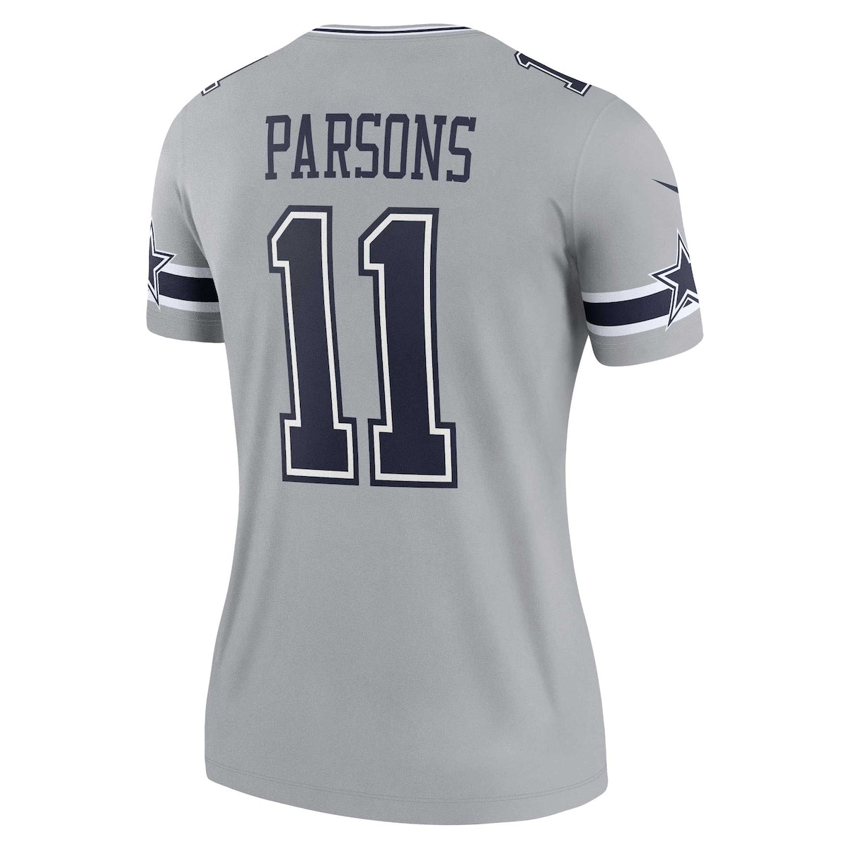 Women's Micah Parsons Nike Cowboys Inverted Legend Jersey - Grey