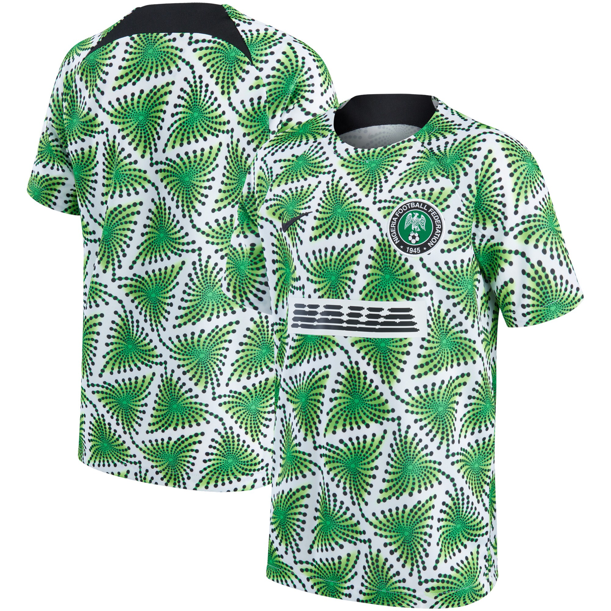 Nigeria National Team Nike Youth Pre-Match Top - White