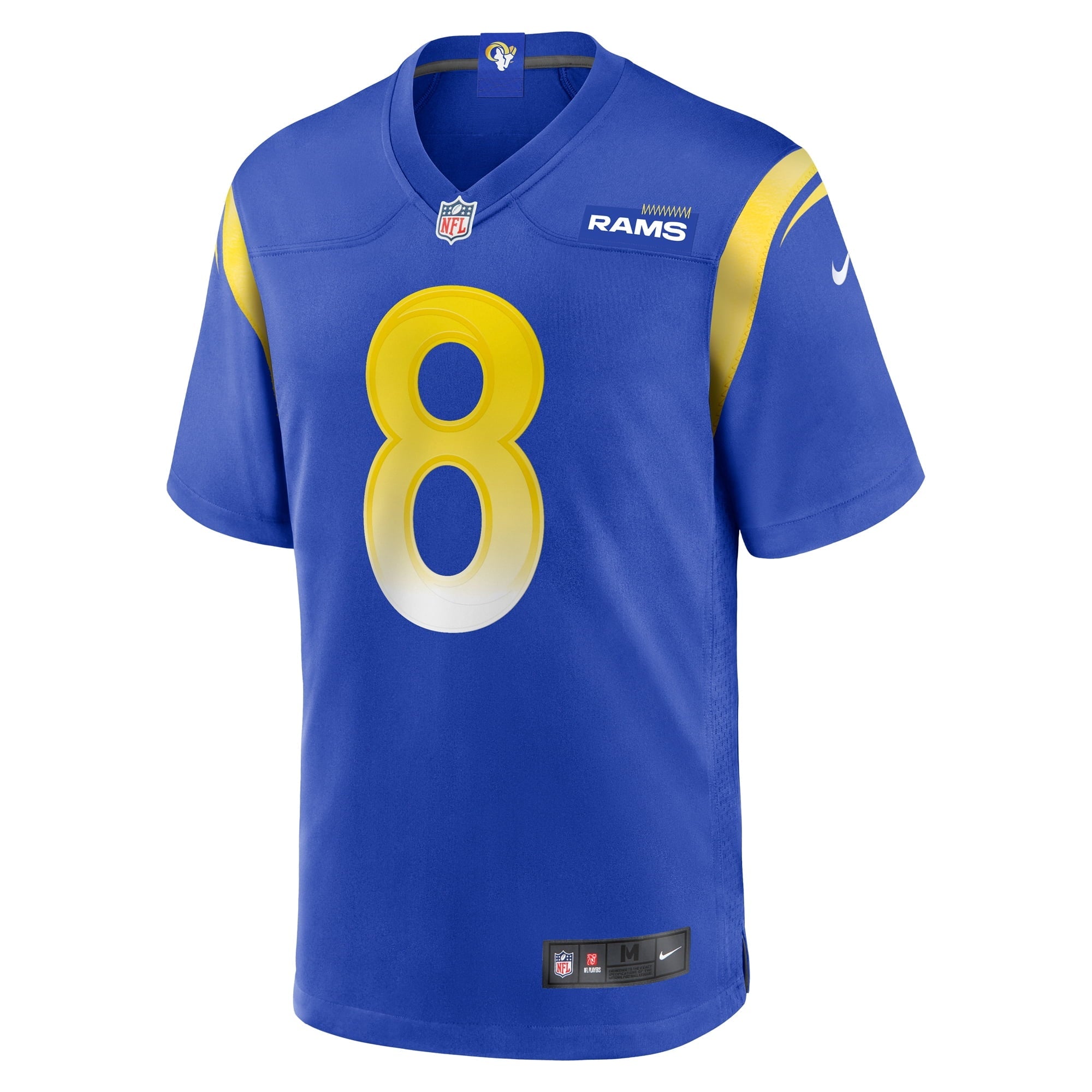 Men's Nike Robert Rochell Royal Los Angeles Rams Home Game Jersey