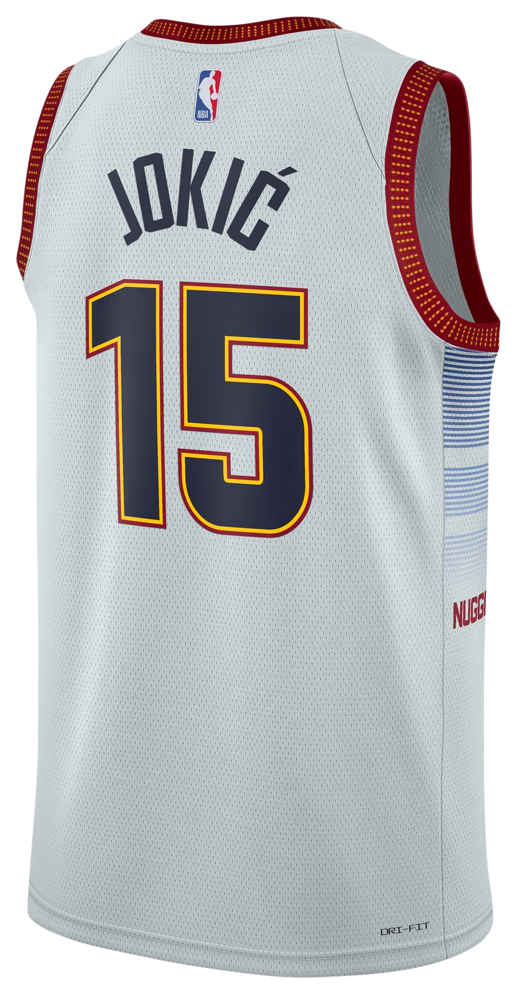 Men's Jokic Nikola Nike Nuggets Swingman Jersey - White