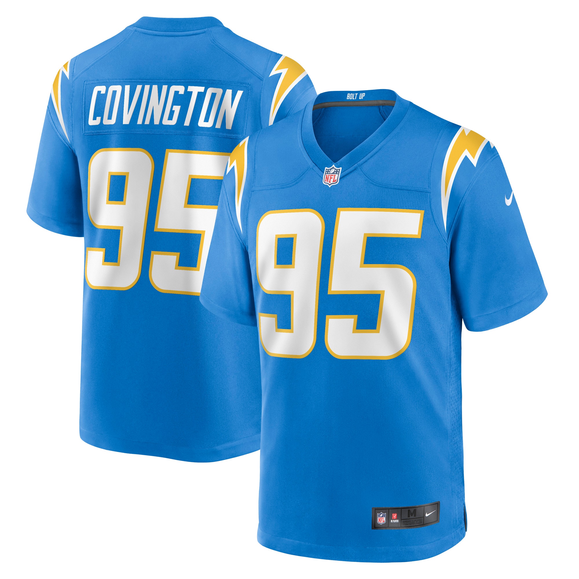 Christian Covington Los Angeles Chargers Nike Game Jersey - Powder Blue