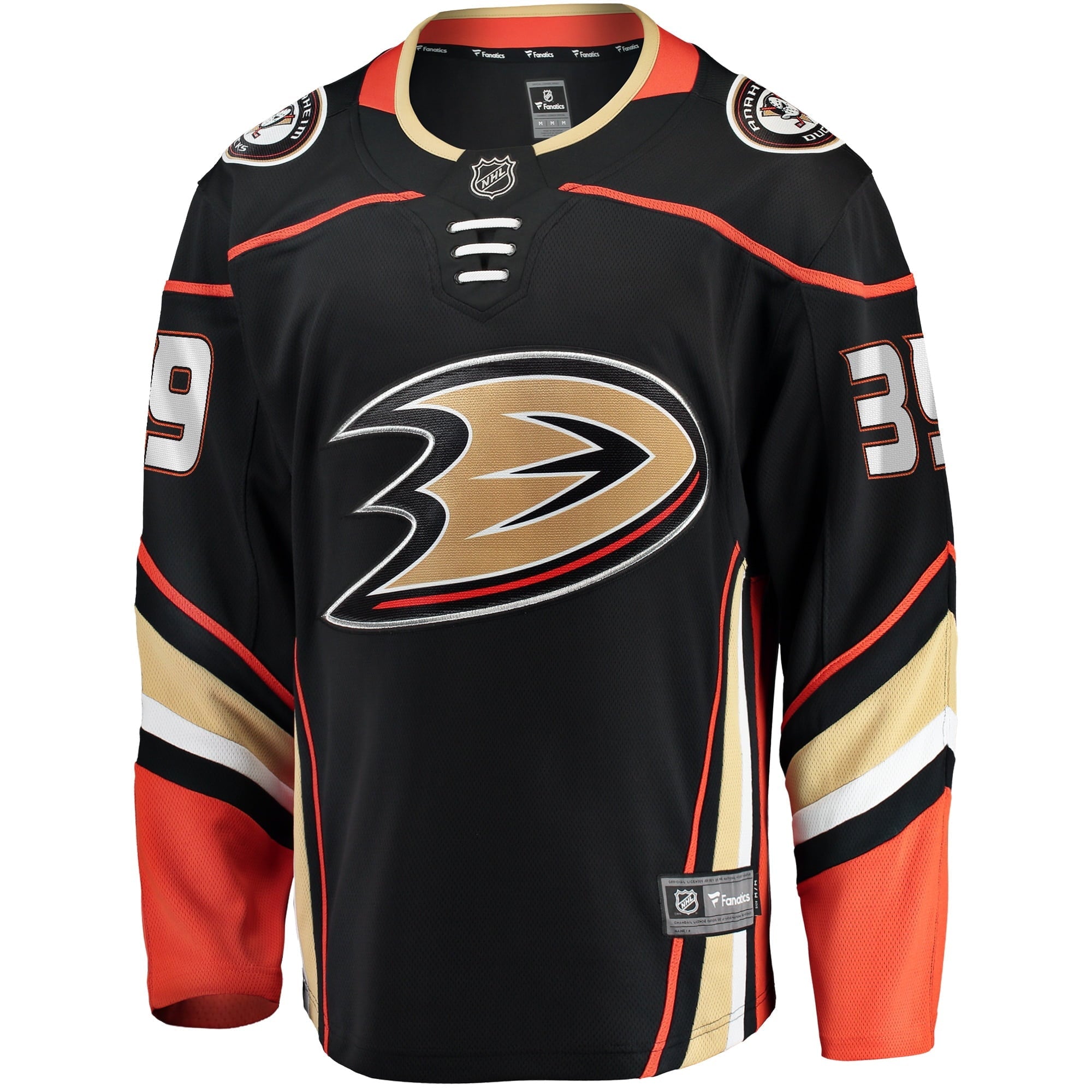 Men's Fanatics Branded Sam Carrick Black Anaheim Ducks Home Breakaway Player Jersey
