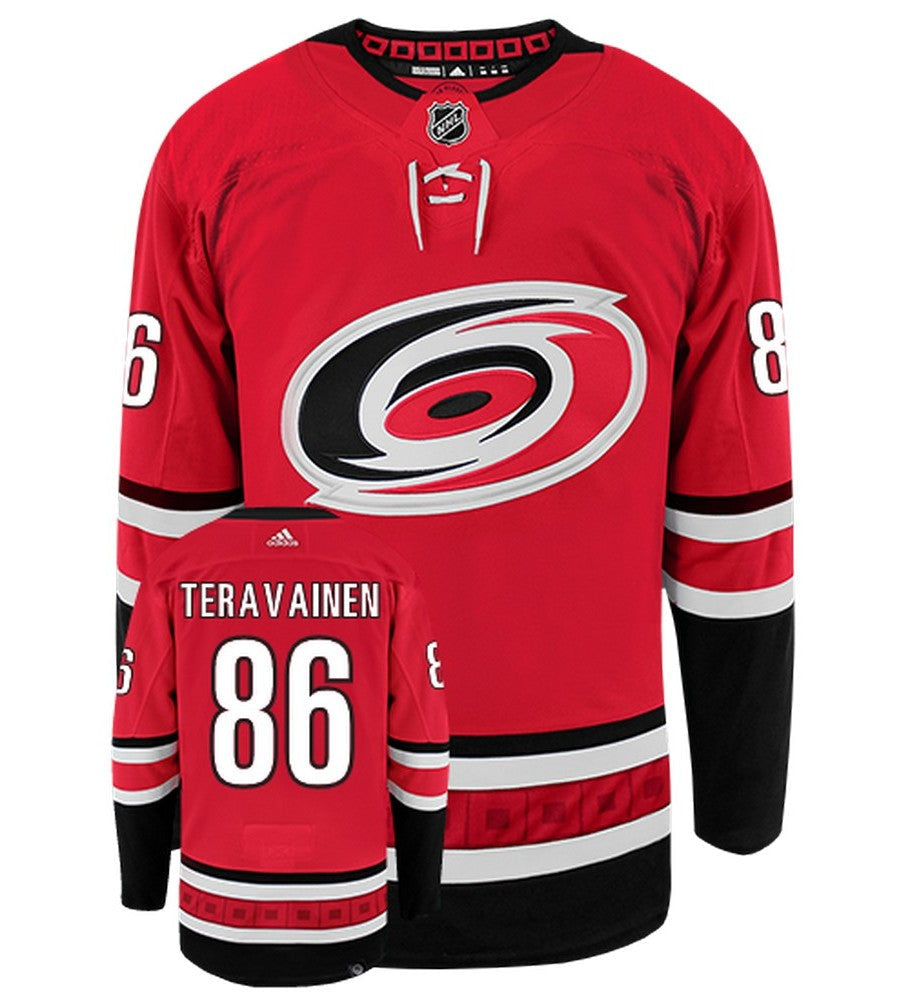 Teuvo Teravainen Carolina Hurricanes Adidas Primegreen Authentic NHL Hockey Jersey