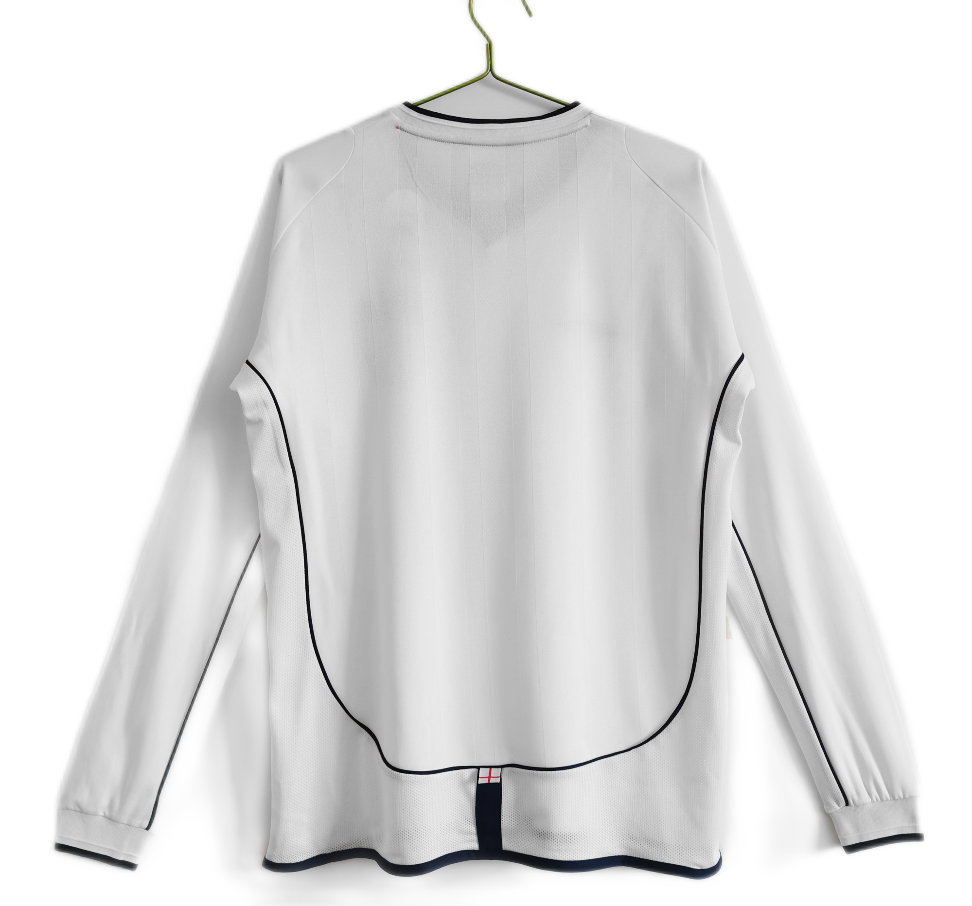 England Home Long Sleeves Jersey 2001 2002 Retro