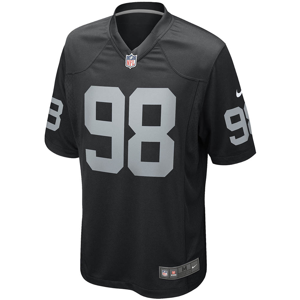 Men's Las Vegas Raiders Maxx Crosby Game Player Jersey Black