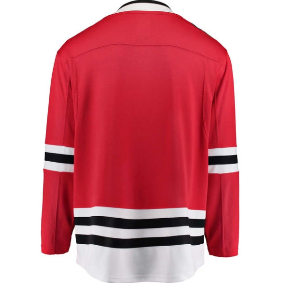 Men's Chicago Blackhawks Fanatics Red Blank Breakaway Home Jersey