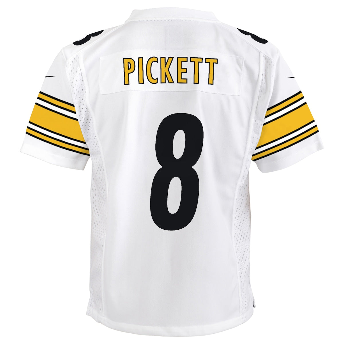 Boys' Grade School Kenny Pickett Outerstuff Steelers Game Jersey - White