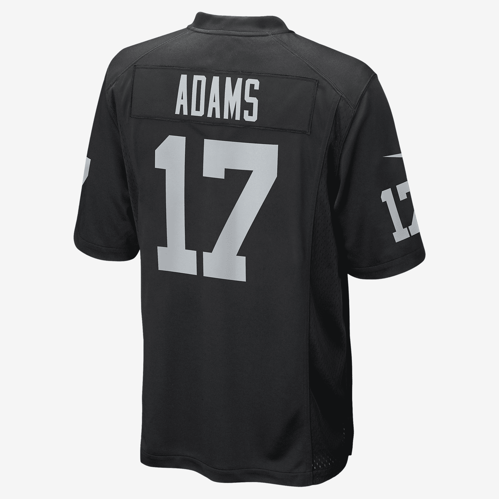 NFL Las Vegas Raiders (Davante Adams) Men's Game Football Jersey - Black