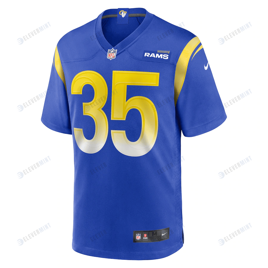 Jake Hummel Los Angeles Rams Game Player Jersey - Royal