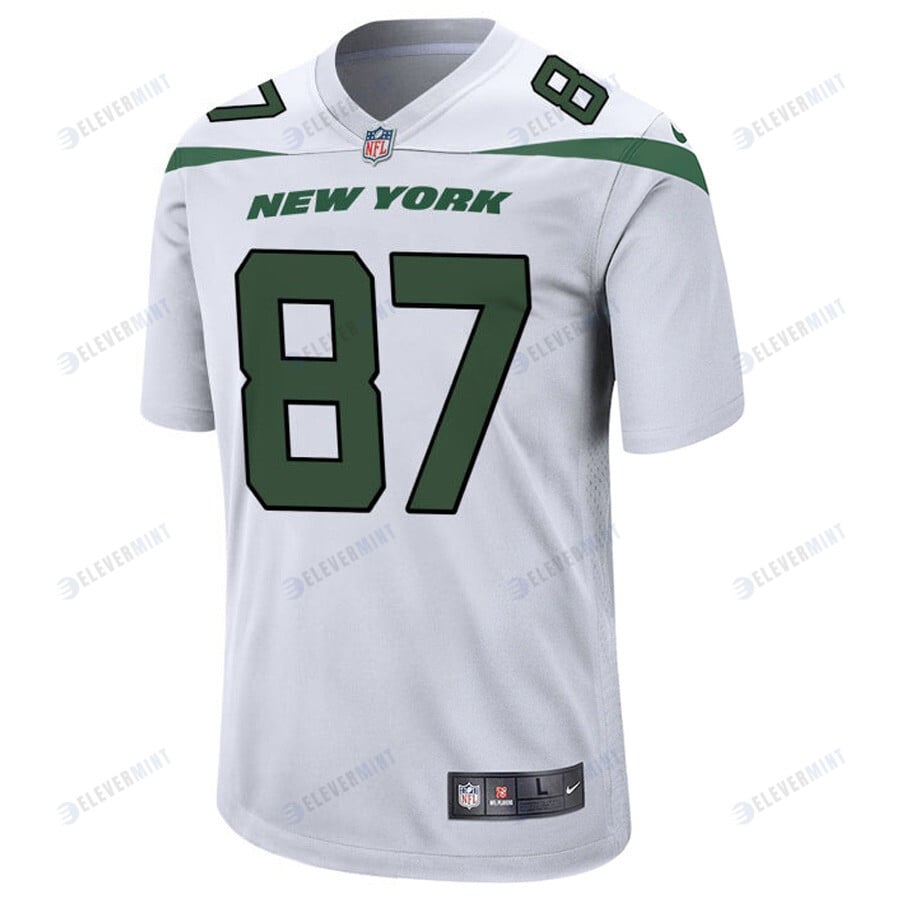 New York Jets C.J. Uzomah 87 Game Player Jersey - Spotlight White Jersey