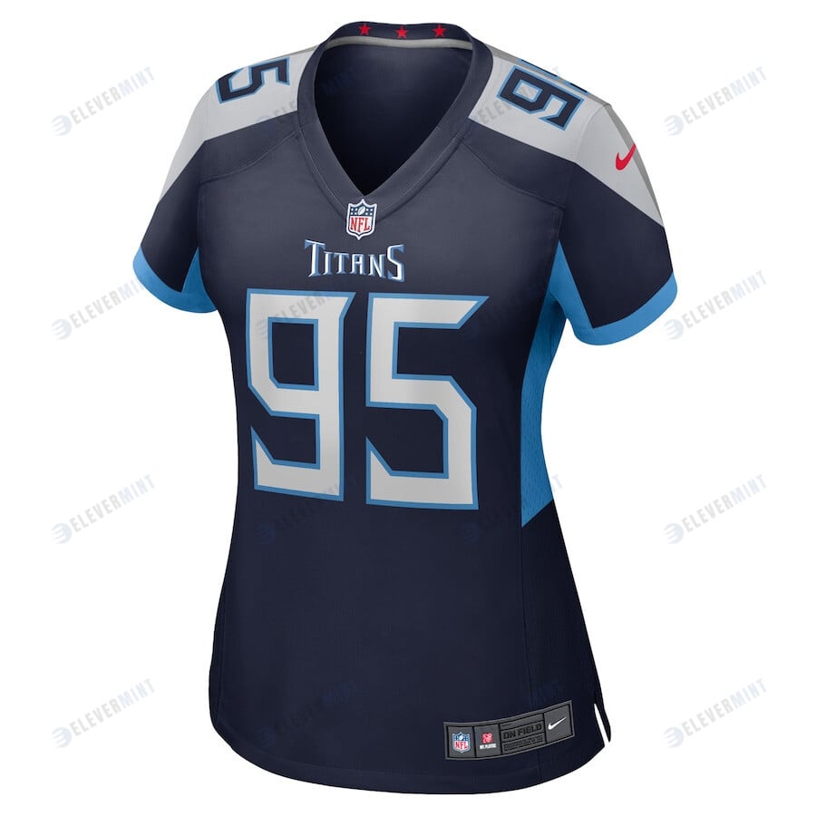 DeMarcus Walker Tennessee Titans Women's Game Player Jersey - Navy