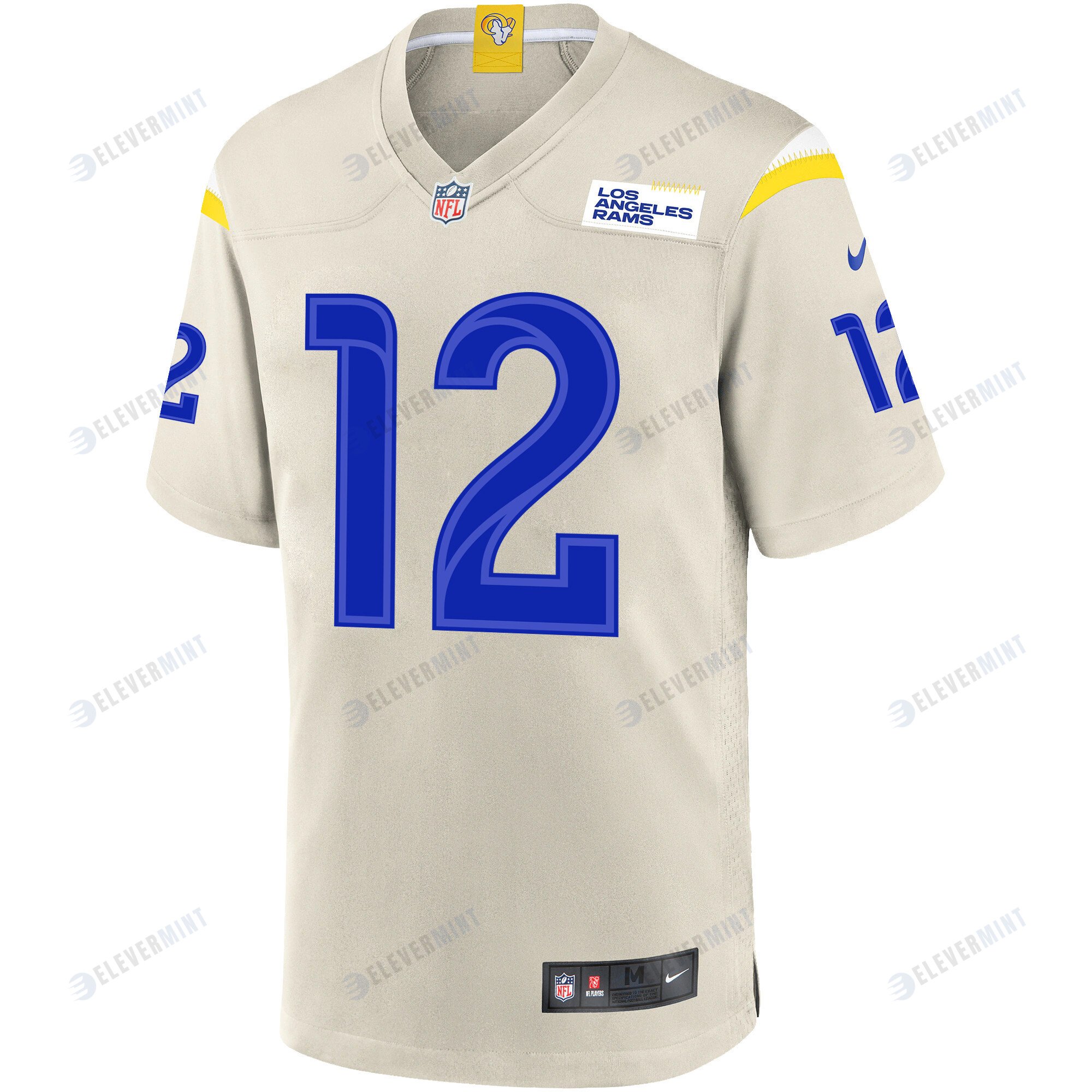Los Angeles Rams Allen Robinson 12 Game Jersey - Bone Jersey