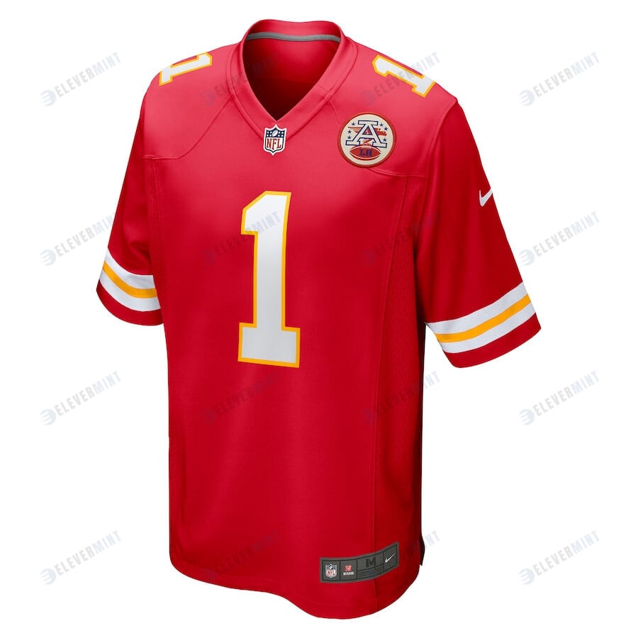 Jerick McKinnon 1 Kansas City Chiefs Game Player Jersey - Red