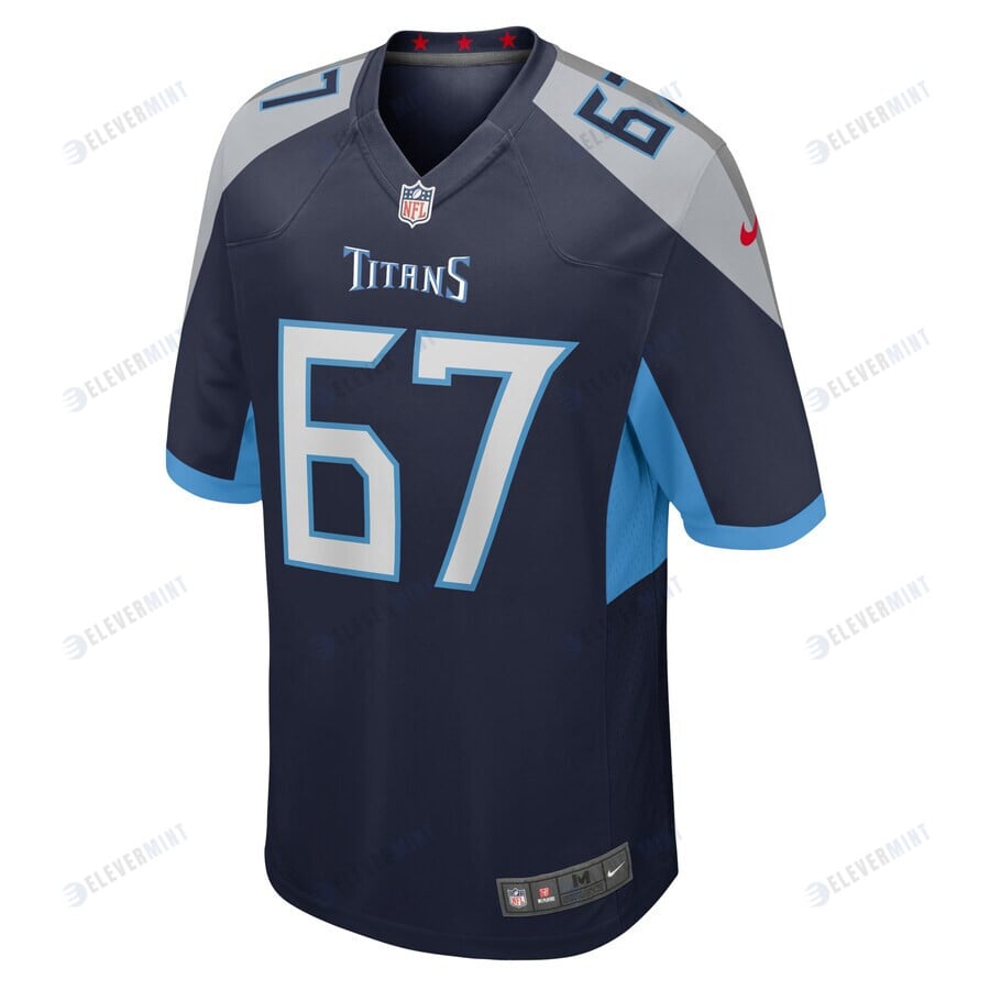 Xavier Newman Tennessee Titans Game Player Jersey - Navy