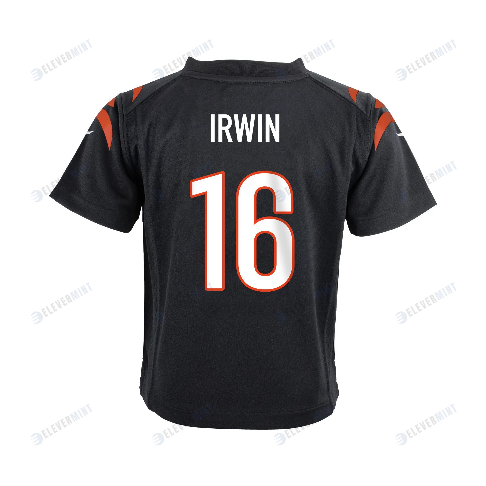 Trenton Irwin 16 Cincinnati Bengals Super Bowl LVII Champions Youth Game Jersey - Black
