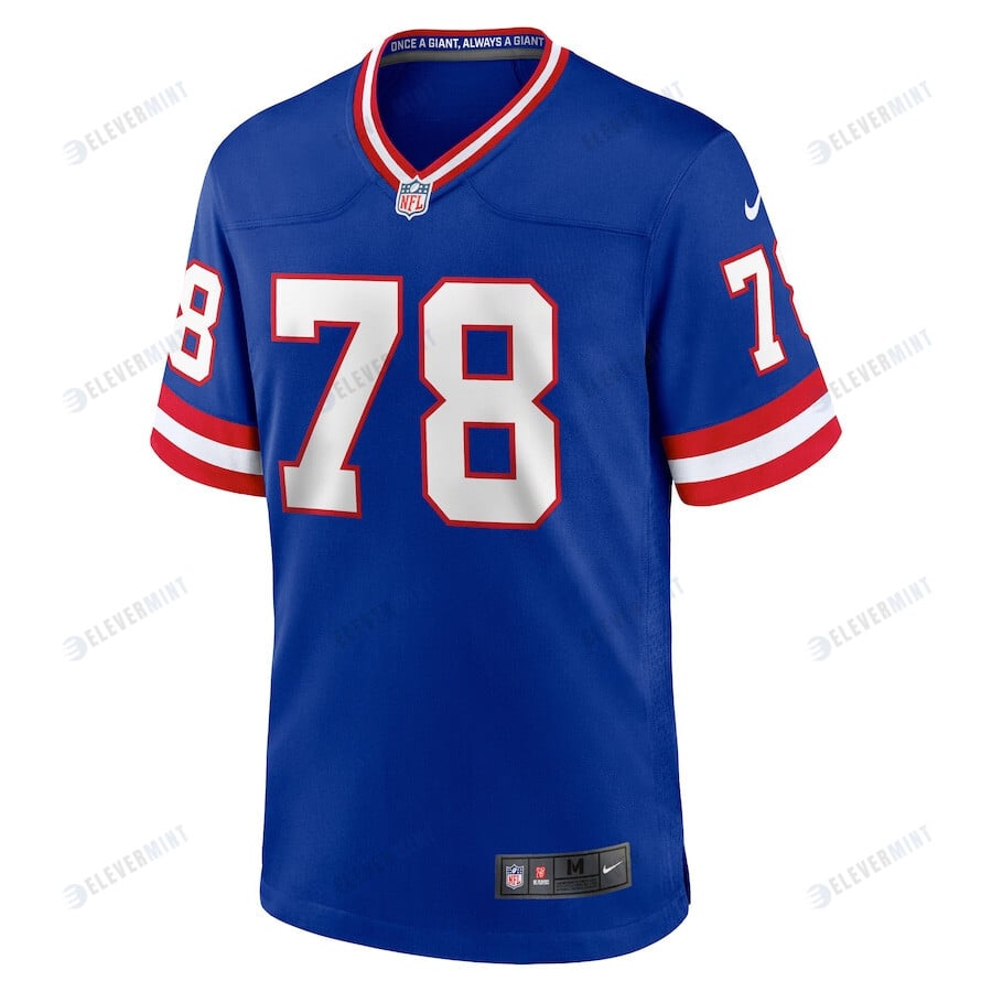 Andrew Thomas New York Giants Classic Player Game Jersey - Royal