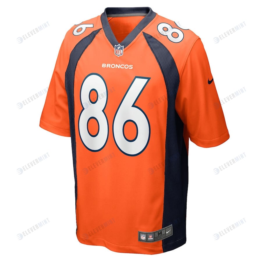 Vyncint Smith Denver Broncos Game Player Jersey - Orange