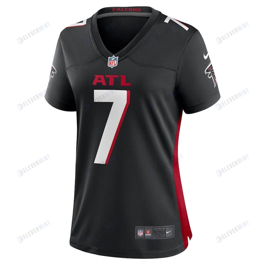 Bijan Robinson 7 Atlanta Falcons Women's Game Jersey - Black