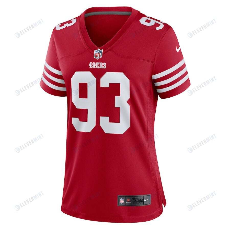 Kalia Davis San Francisco 49ers Women's Game Player Jersey - Scarlet