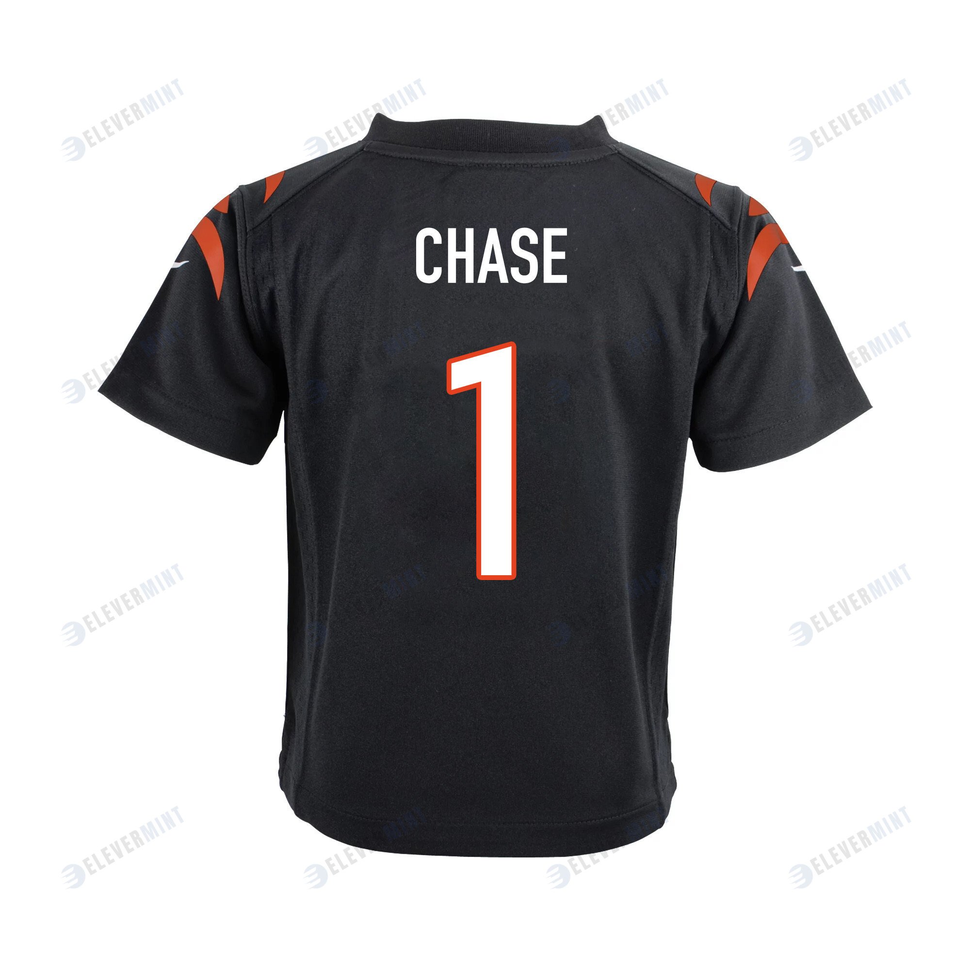 Ja'Marr Chase 1 Cincinnati Bengals Super Bowl LVII Champions Youth Game Jersey - Black