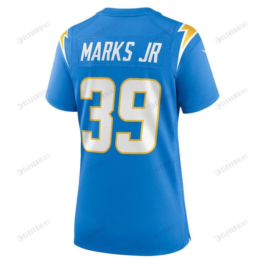Kevin Marks Los Angeles Chargers Women's Player Game Jersey - Powder Blue