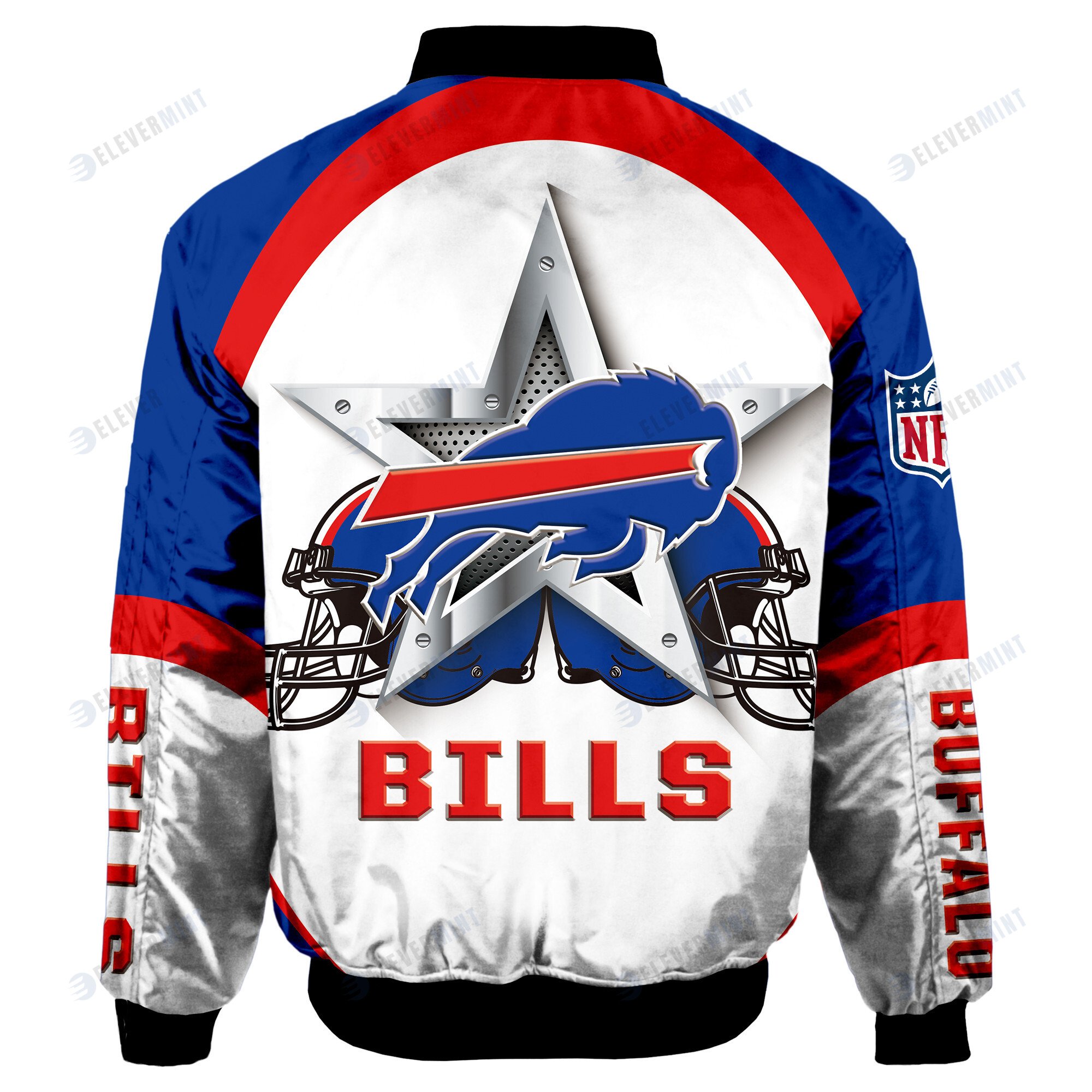 Buffalo Bills Super Bowl LVII Champions Running Man Bomber Jacket