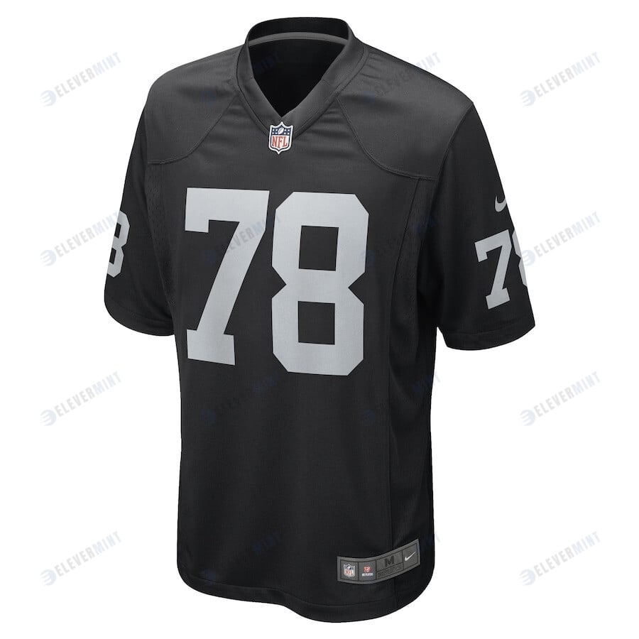 Jackson Barton Las Vegas Raiders Game Player Jersey - Black