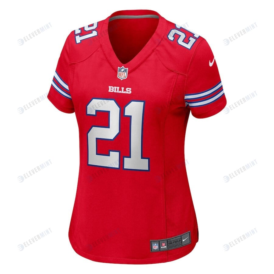 Jordan Poyer 21 Buffalo Bills Women's Alternate Game Jersey - Red