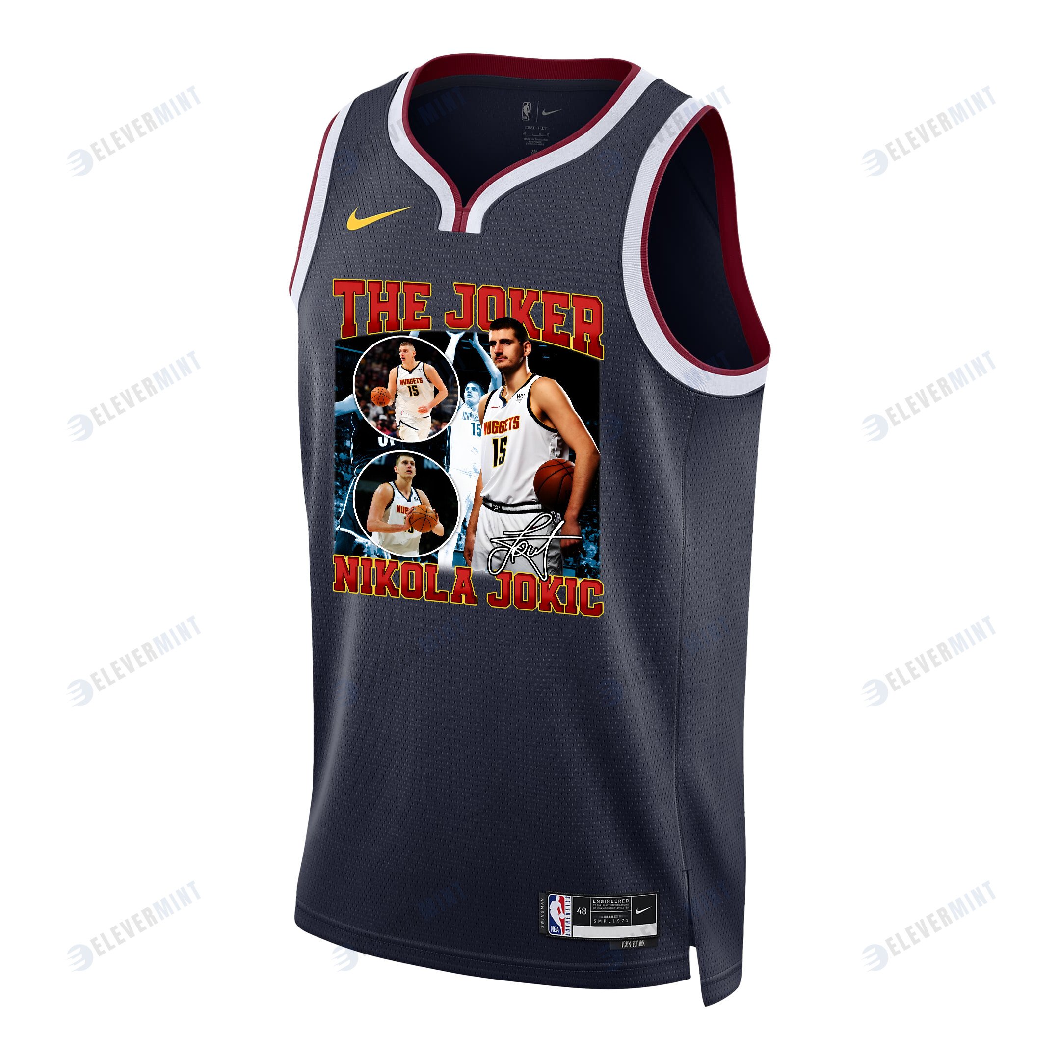 Nikola Jokic Denver Nuggets The Joker's Legacy 2023 NBA Champions Swingman Jersey - Black