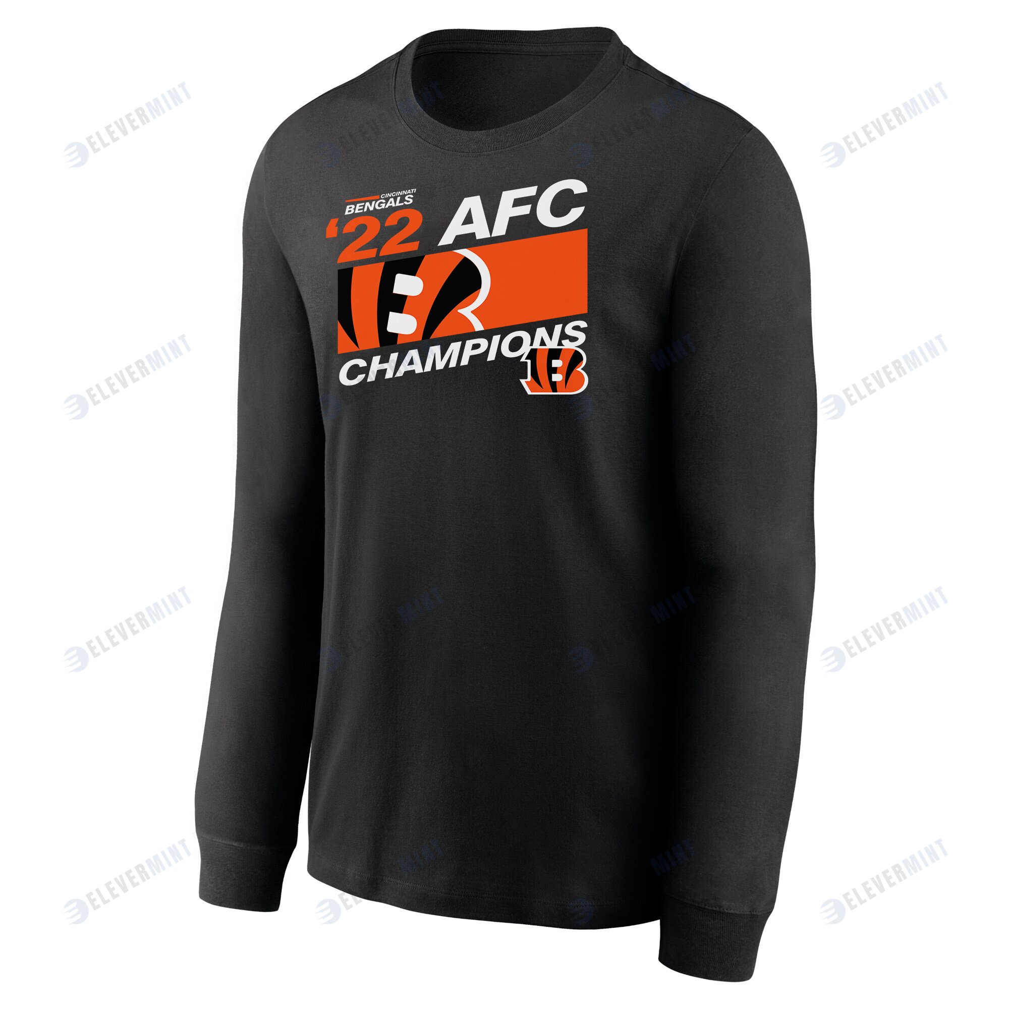 Cincinnati Bengals AFC Champions Iconic Black Men Sweatshirt