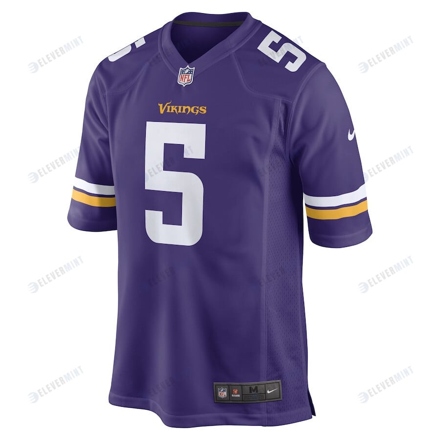 Jalen Reagor Minnesota Vikings Game Player Jersey - Purple
