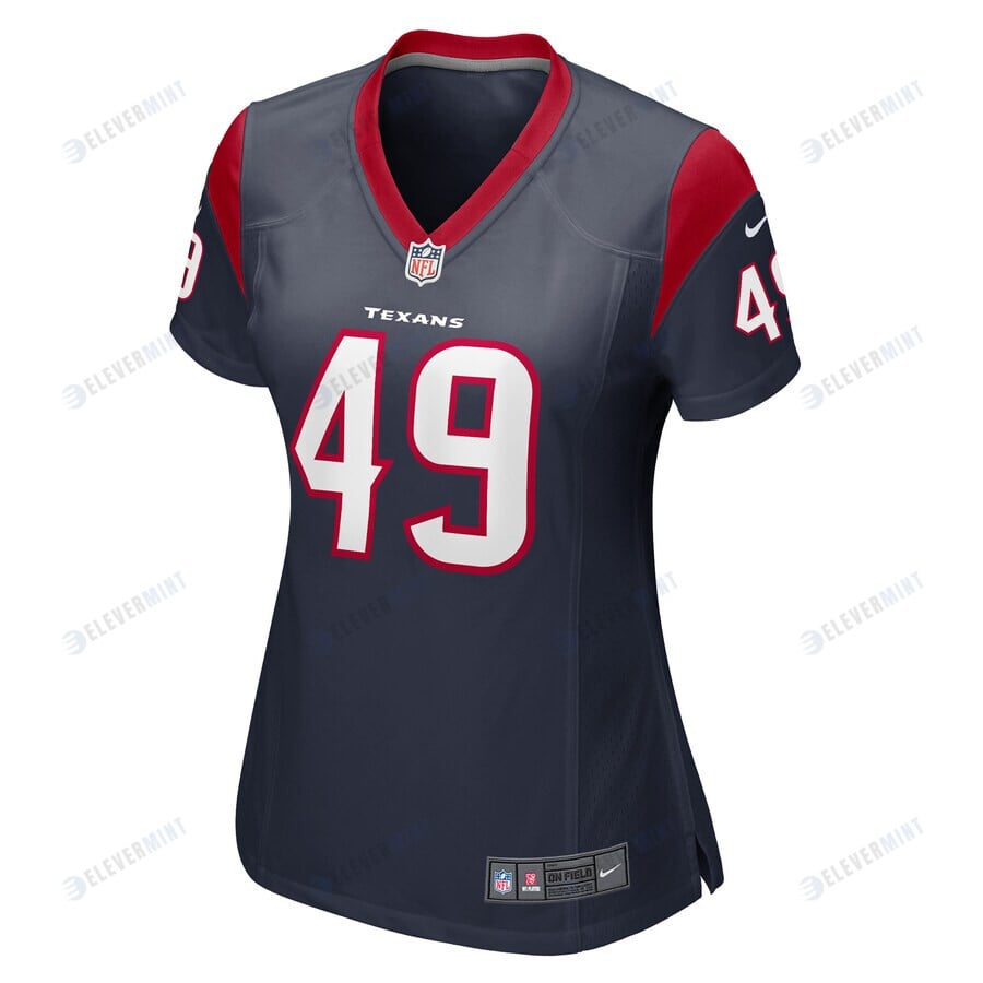 Jake Hansen Houston Texans Women's Game Player Jersey - Navy