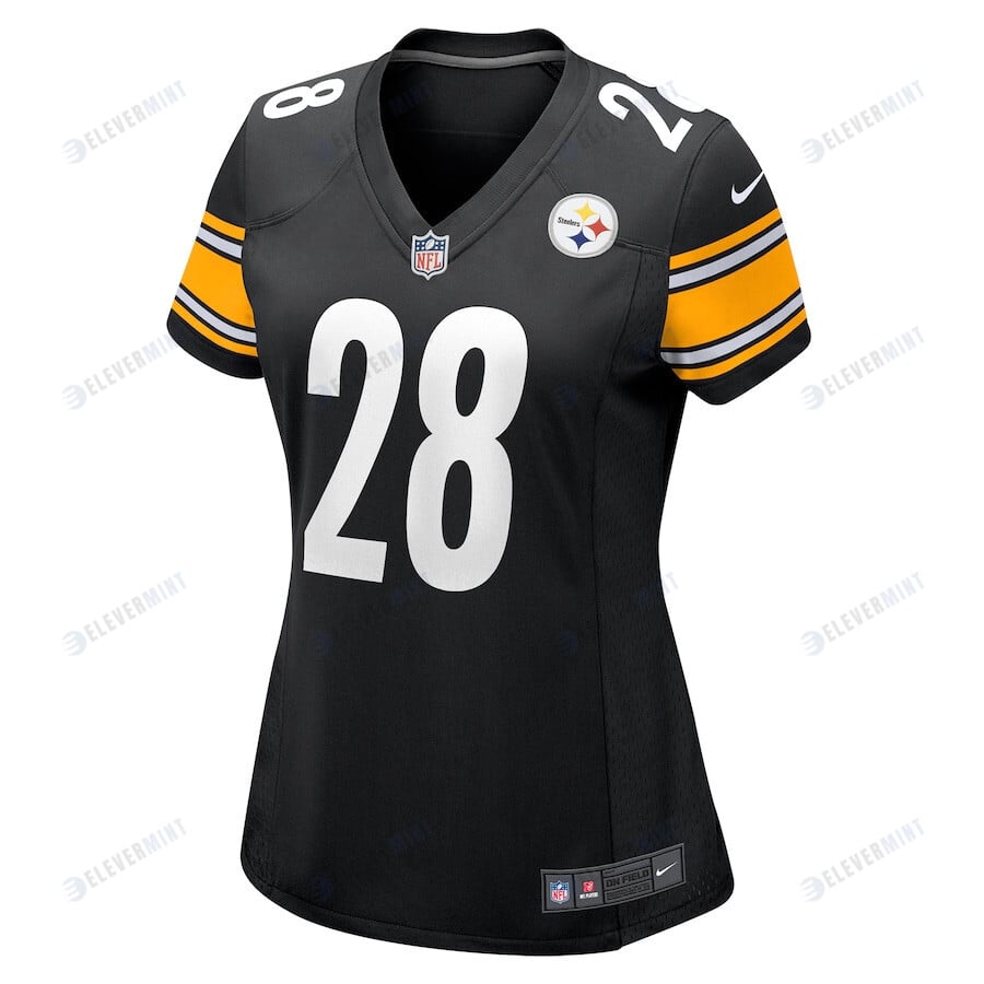Miles Killebrew 28 Pittsburgh Steelers Women's Game Jersey - Black