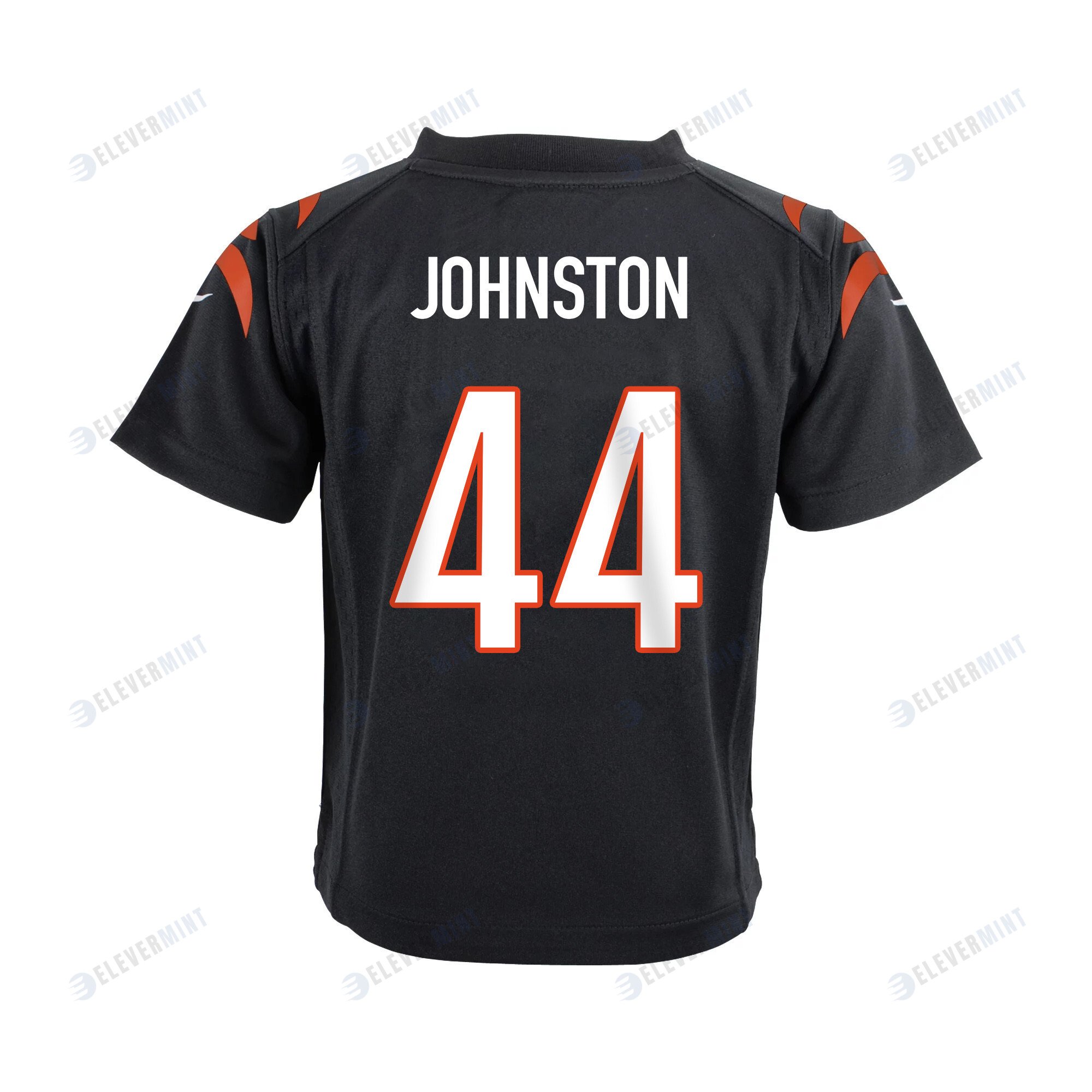Clay Johnston 44 Cincinnati Bengals Super Bowl LVII Champions Youth Game Jersey - Black