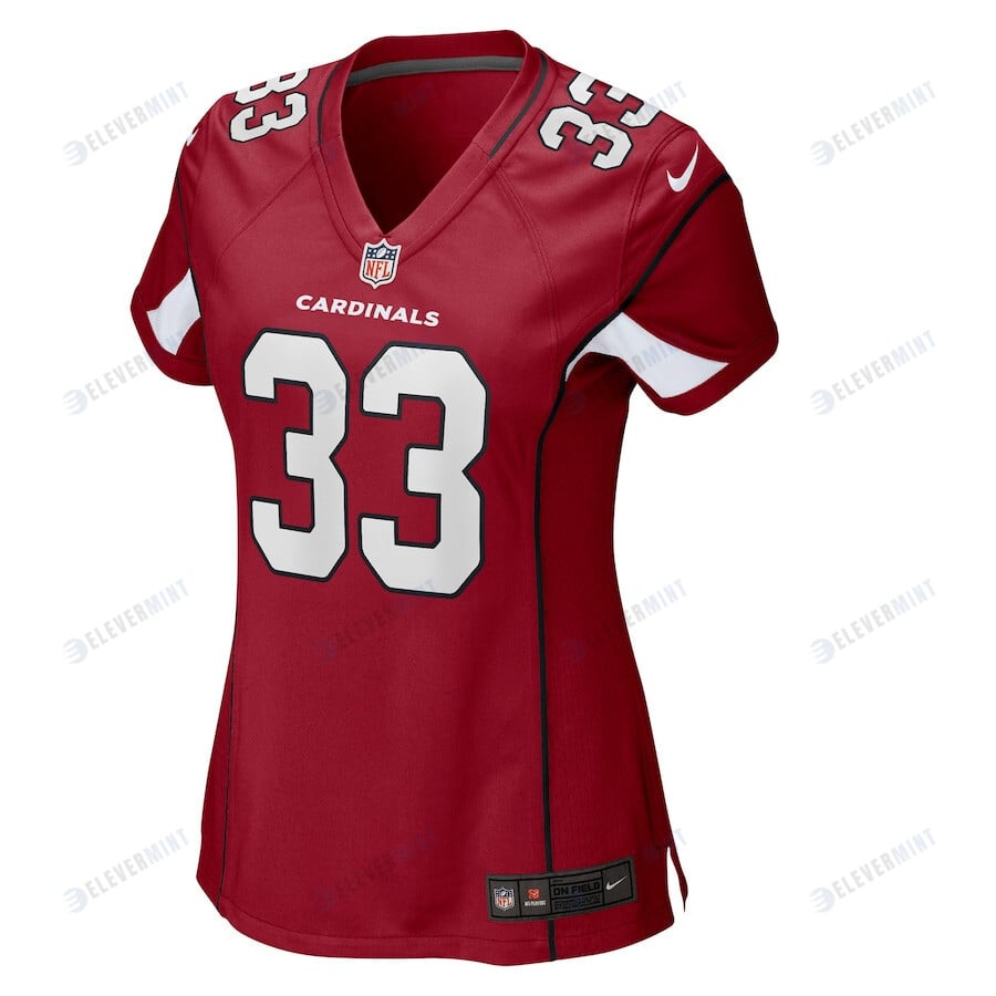 Antonio Hamilton 33 Arizona Cardinals Women Game Jersey - Cardinal